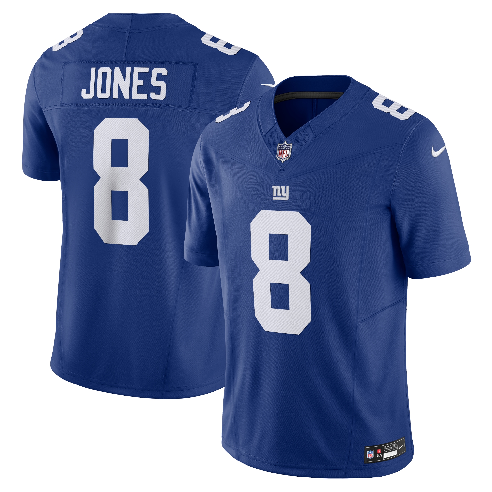 Men's New York Giants Daniel Jones Royal Vapor F.u.s.e. Limited Jersey Js7293