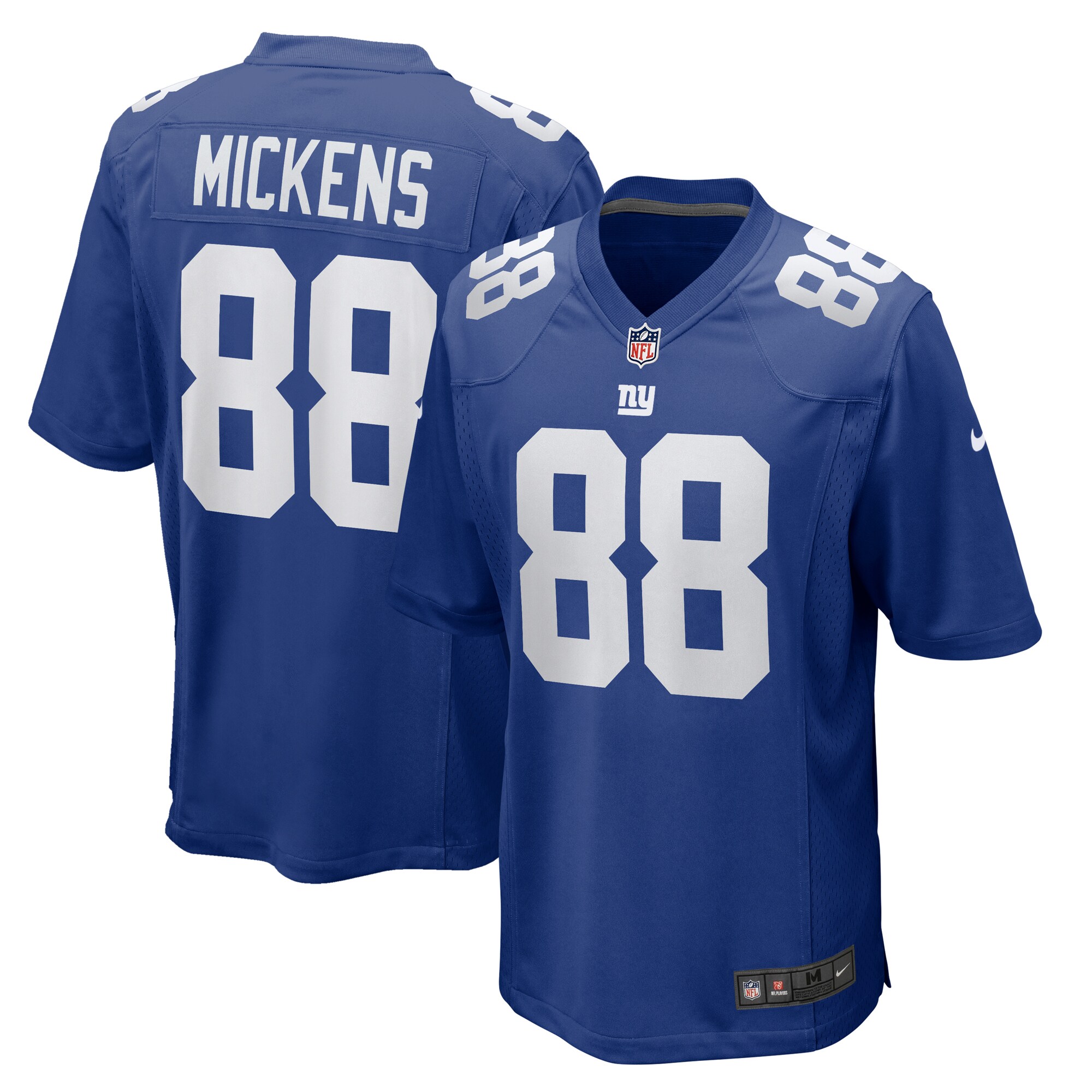 Men's New York Giants Jaydon Mickens Royal Team Game Jersey Js2548