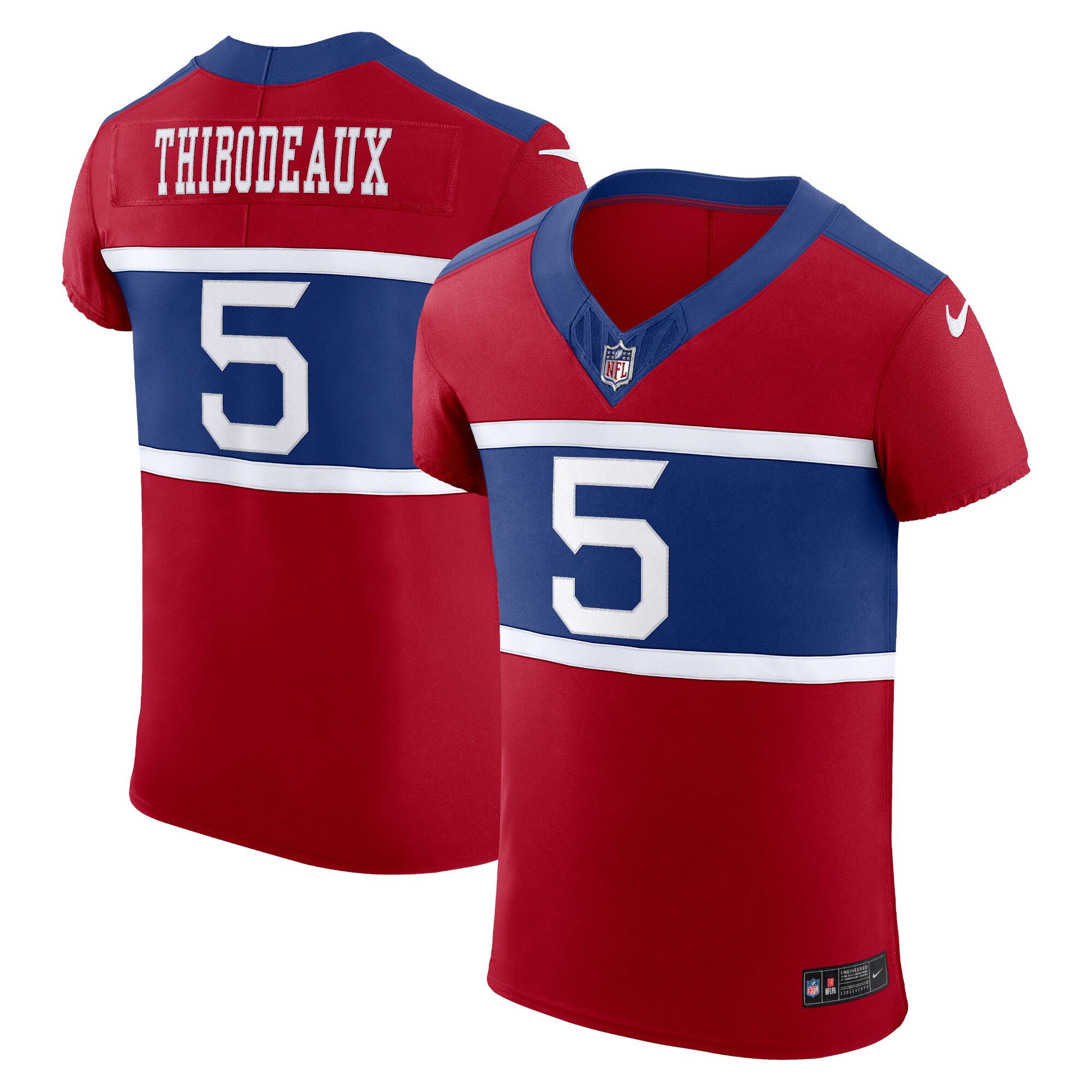 Men's New York Giants Kayvon Thibodeaux Century Red Alternate Vapor F.u.s.e. Elite Player Jersey Js2302