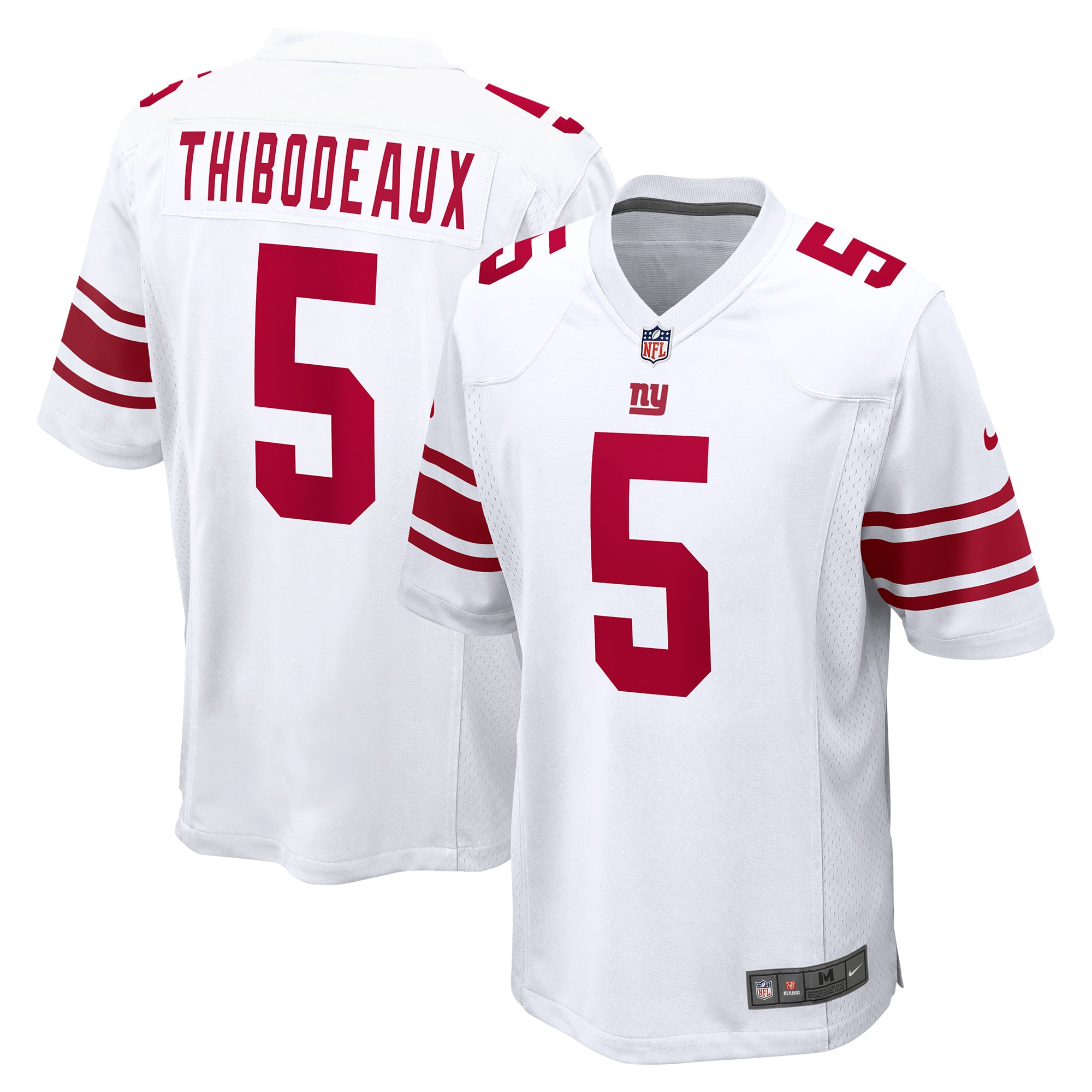 Men's New York Giants Kayvon Thibodeaux White Player Game Jersey Js9749