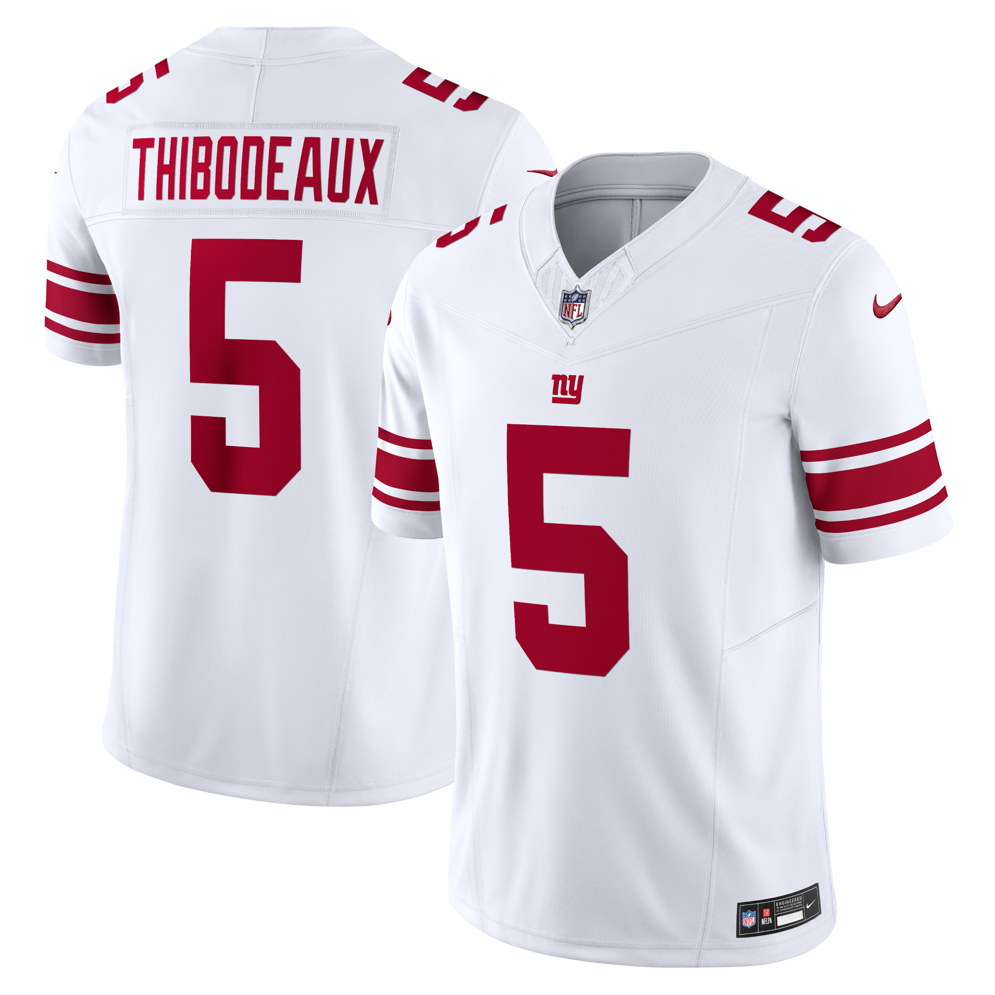 Men's New York Giants Kayvon Thibodeaux White Vapor F.u.s.e. Limited Jersey Js4069