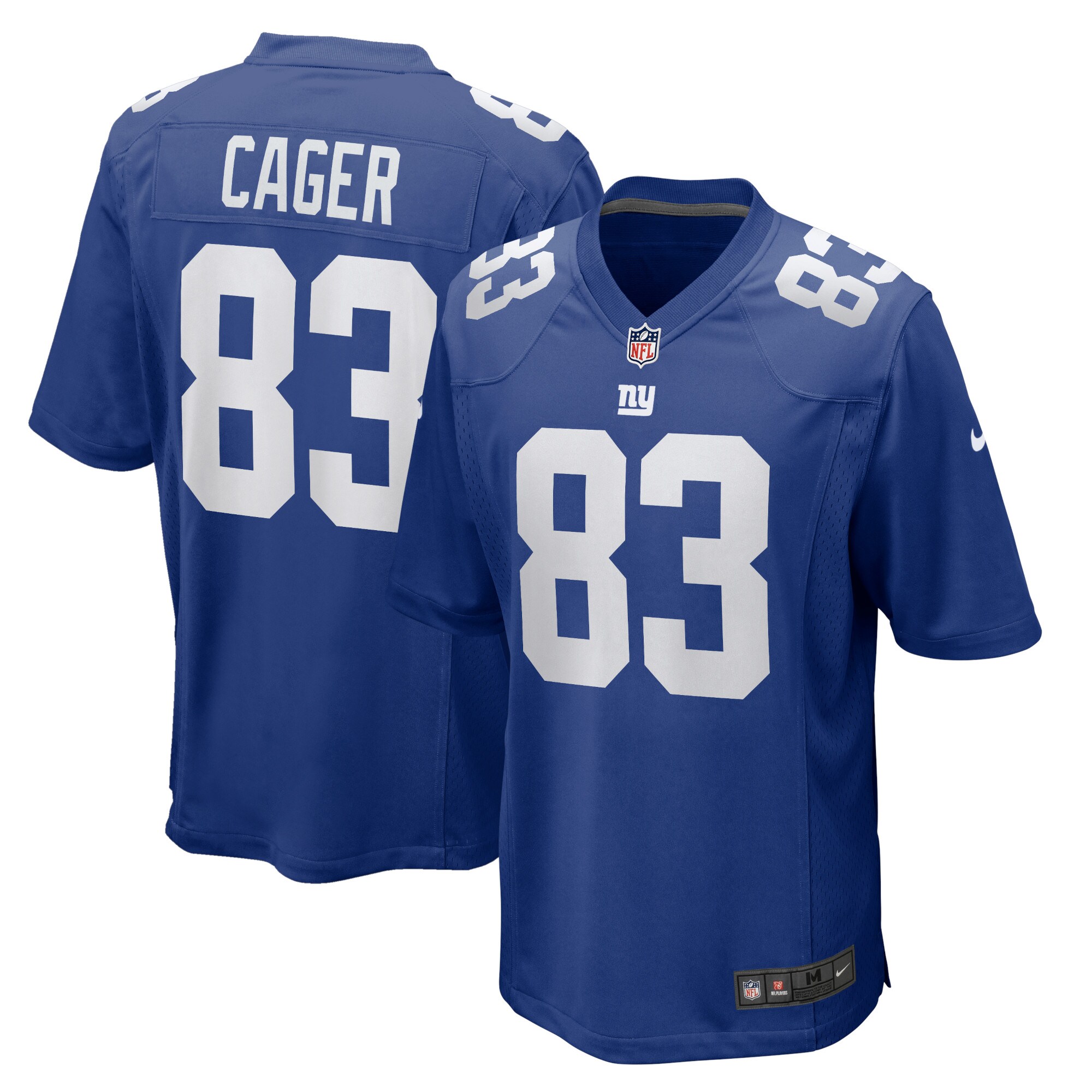 Men's New York Giants Lawrence Cager Royal Home Game Player Jersey Js6612