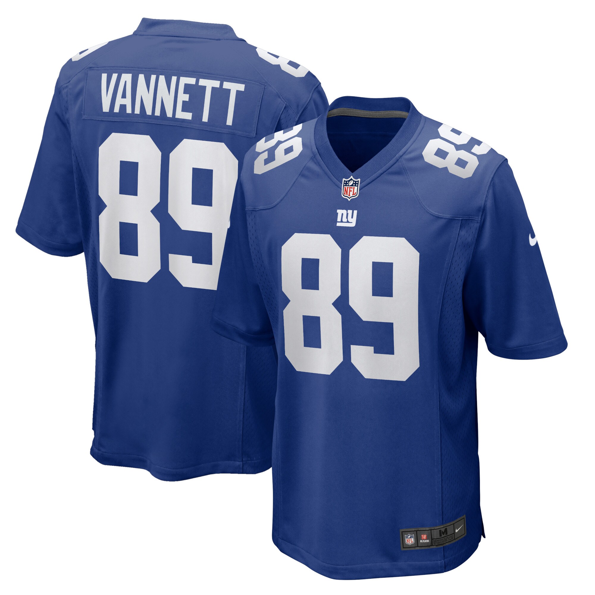 Men's New York Giants Nick Vannett Royal Home Game Player Jersey Js1154