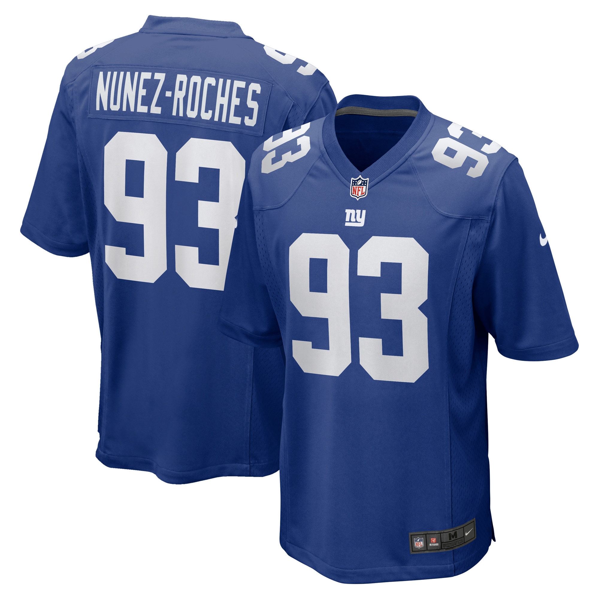 Men's New York Giants Rakeem Nunez-roches Royal Game Player Jersey Js7369