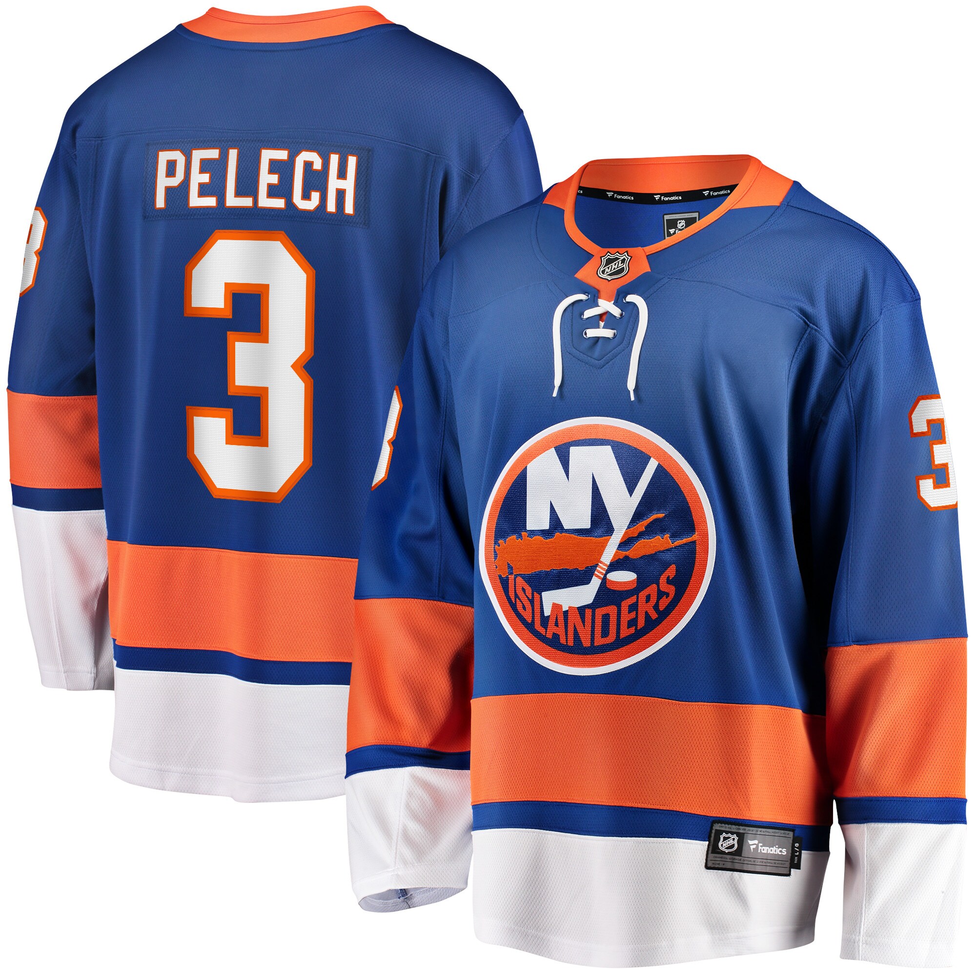 Men's New York Islanders Adam Pelech Royal Home Breakaway Player Jersey