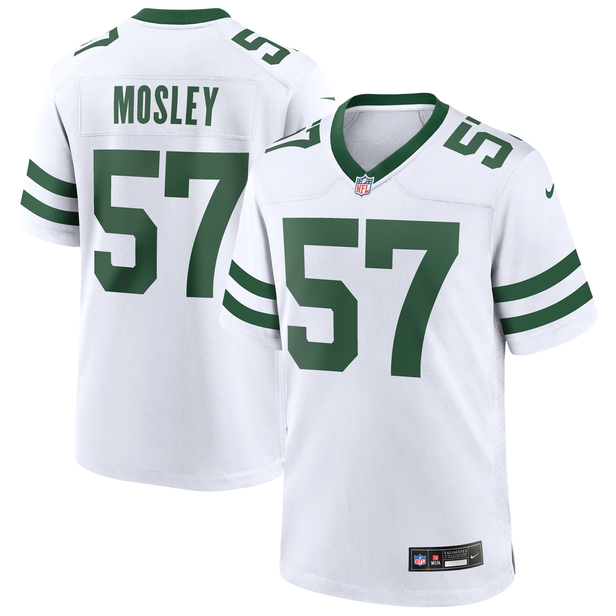 Men's New York Jets C.j. Mosley Legacy White Game Jersey Js2410