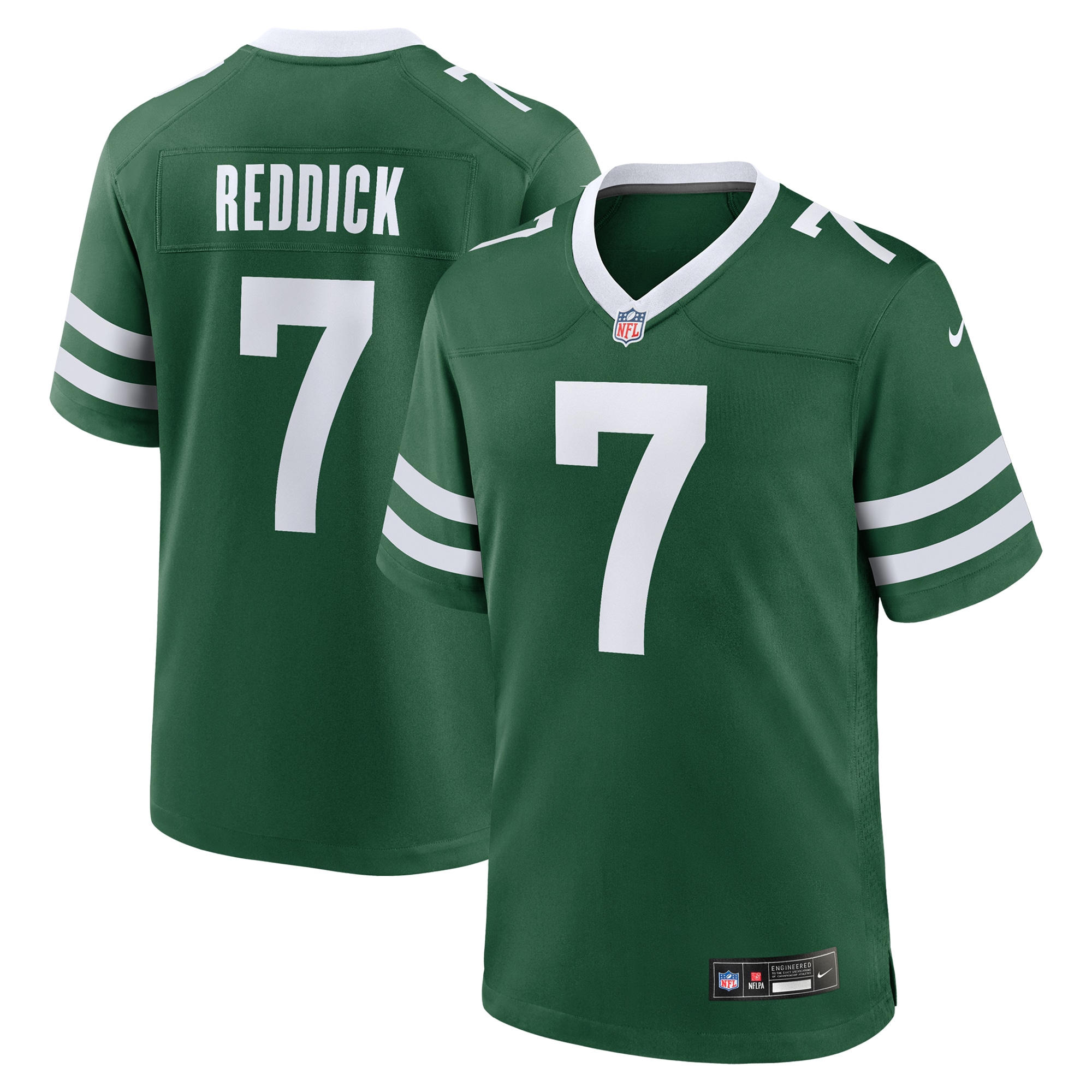Men's New York Jets Haason Reddick Legacy Green Game Jersey Js1540