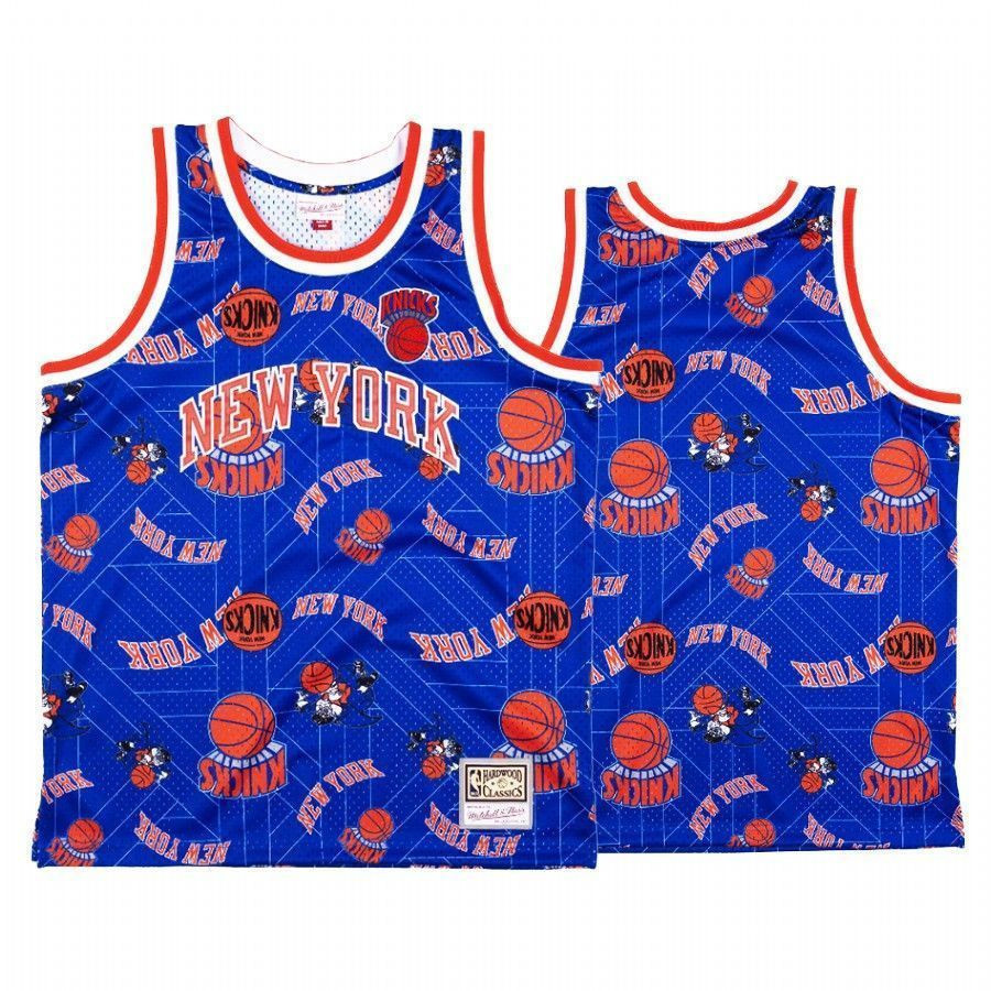 Men's New York Knicks Blue Tear Up Pack Jersey
