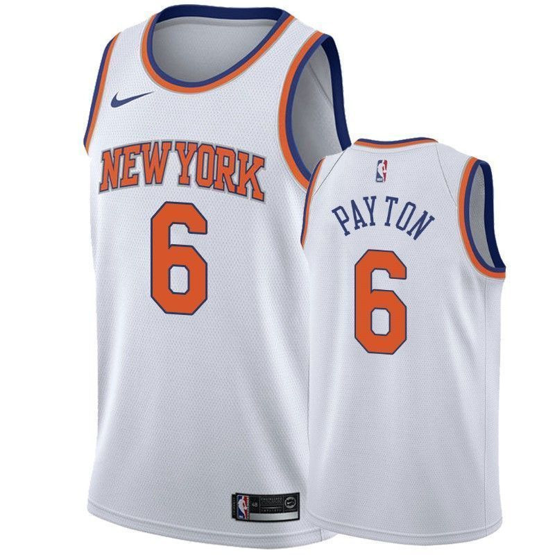 Men's New York Knicks Elfrid Payton 6 Association Jersey