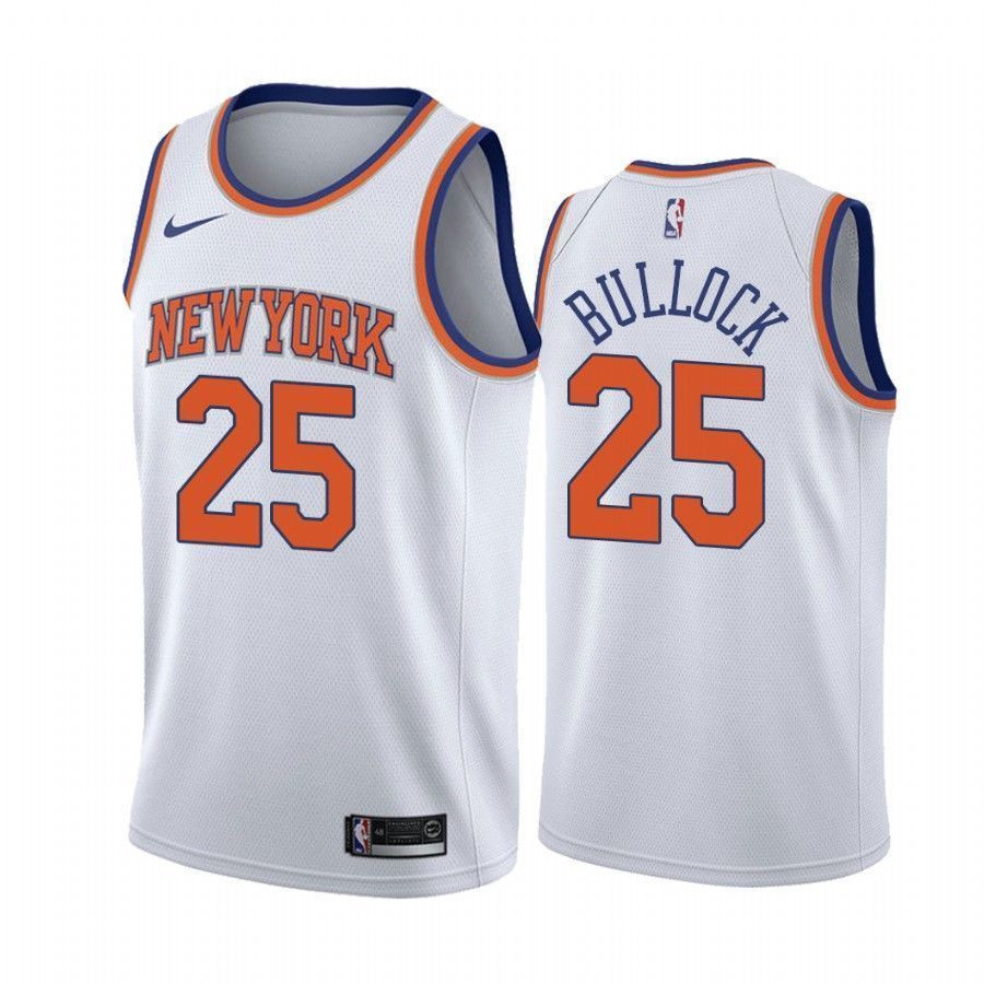 Men's New York Knicks Reggie Bullock 25 Association Jersey