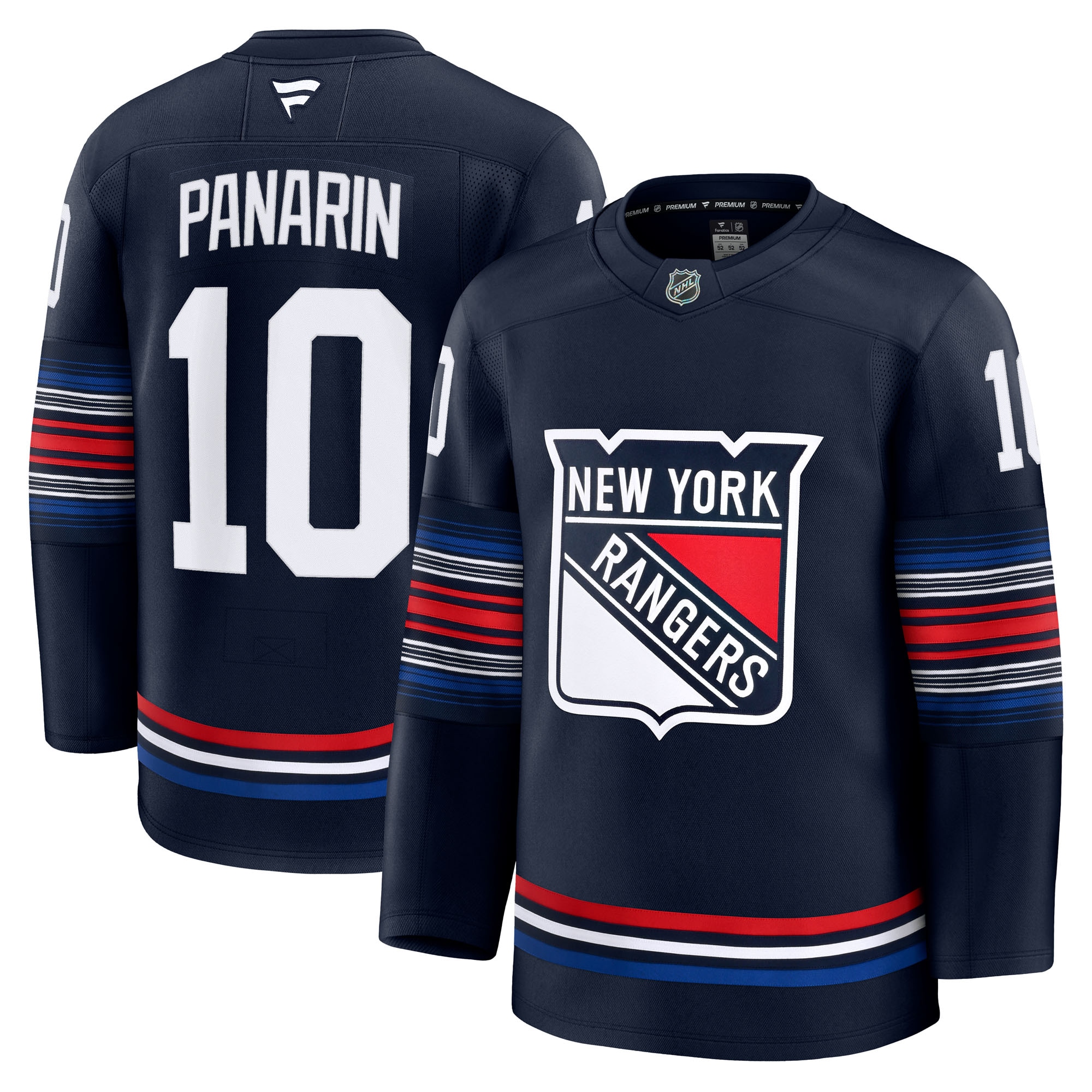 Men's New York Rangers Artemi Panarin Navy Alternate Premium Jersey