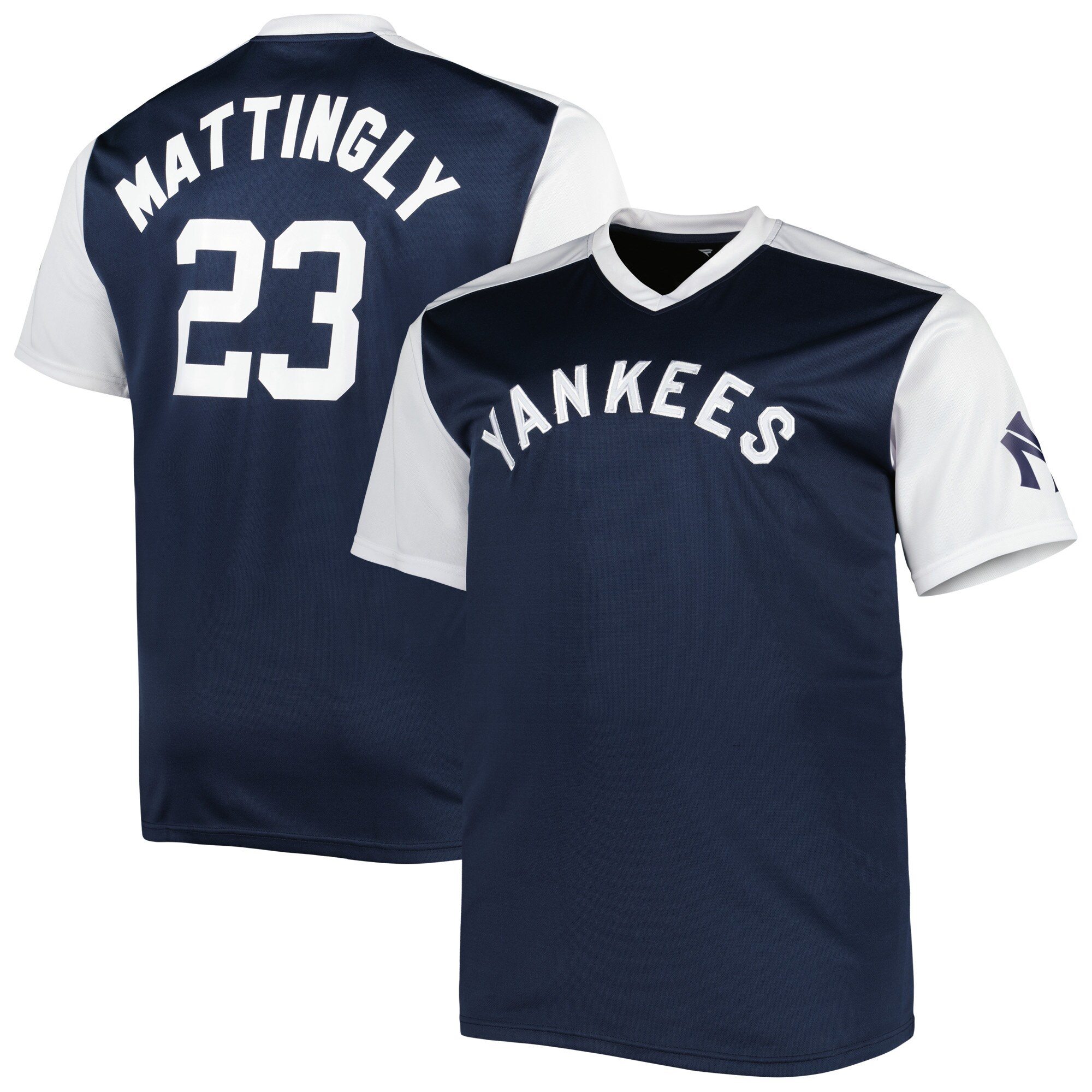 Men's New York Yankees Don Mattingly Navy/white Cooperstown Collection Player Jersey