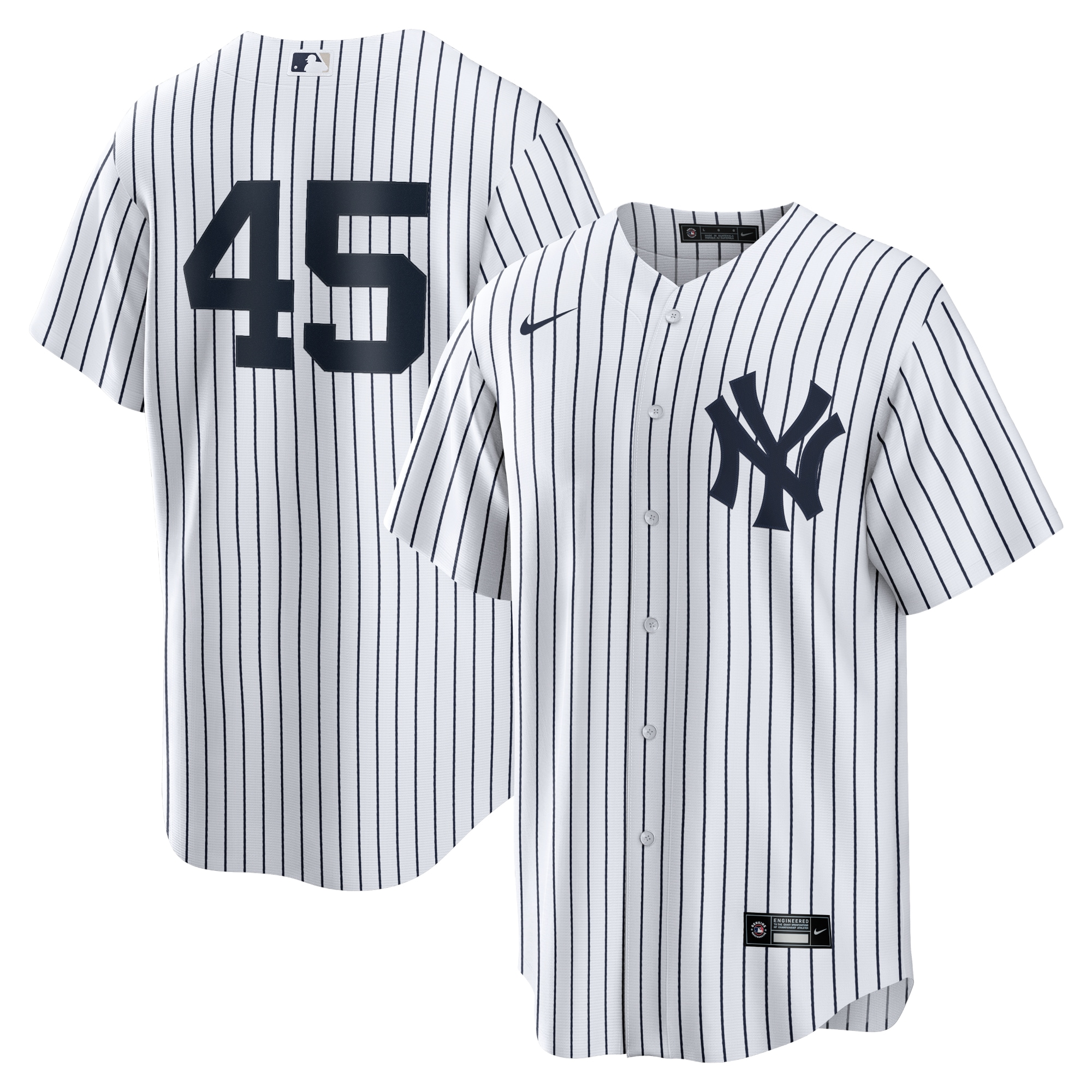 Men's New York Yankees Gerrit Cole White Home Player Name Jersey