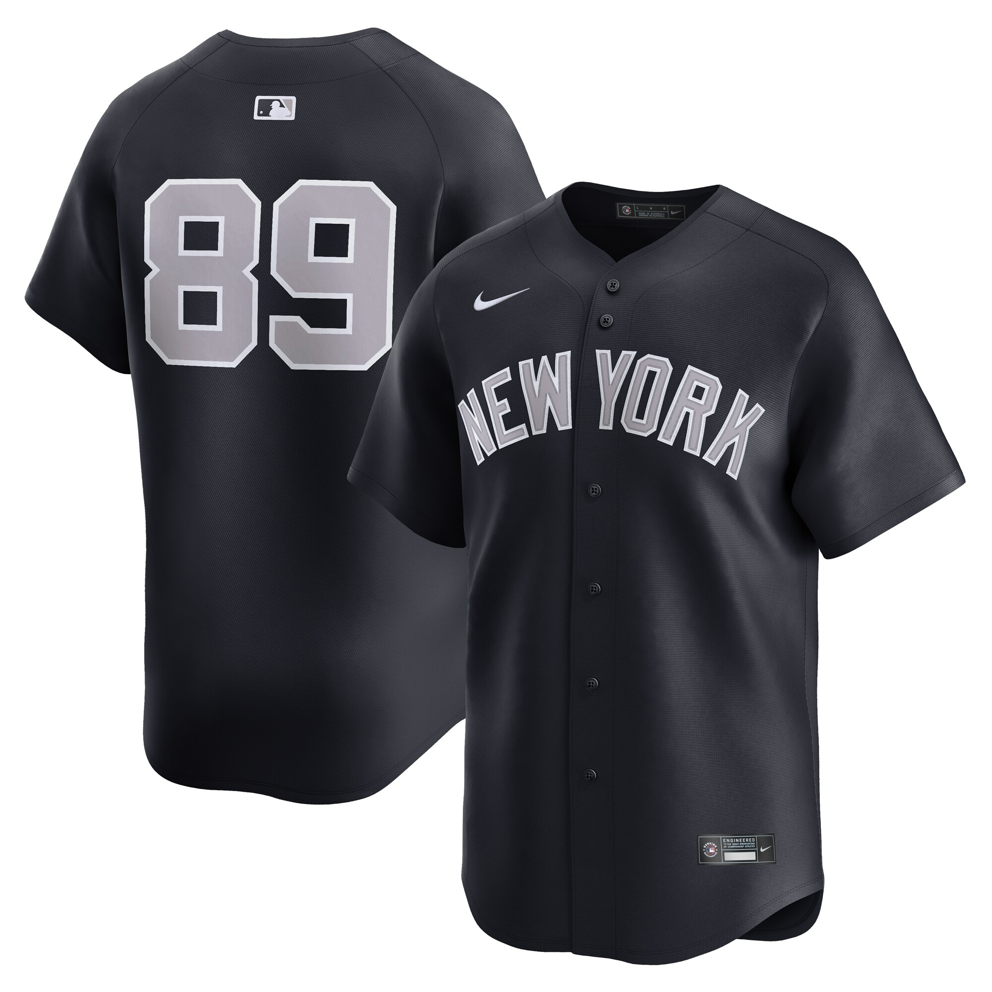 Men's New York Yankees Jasson Dom?nguez Navy Alternate Limited Player Jersey