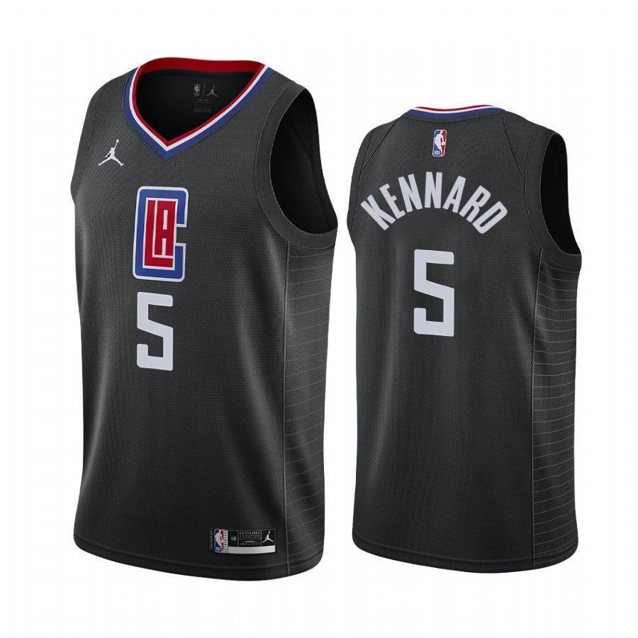 Men's Nicolas Batum Los Angeles Clippers Black Statet Edition Jersey