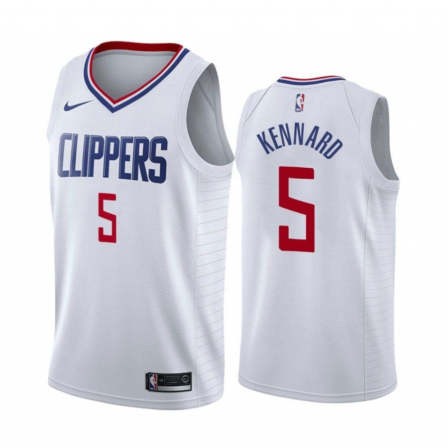 Men's Nicolas Batum Los Angeles Clippers White Associateion Edition Jersey
