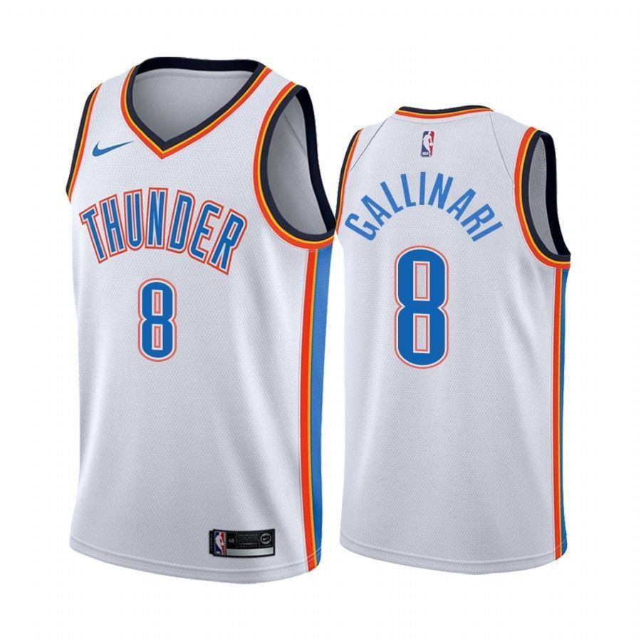 Men's Oklahoma City Thunder Danilo Gallinari 8 Association Jersey
