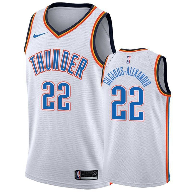 Men's Oklahoma City Thunder Shai Gilgeous-alexander 2 Association Jersey
