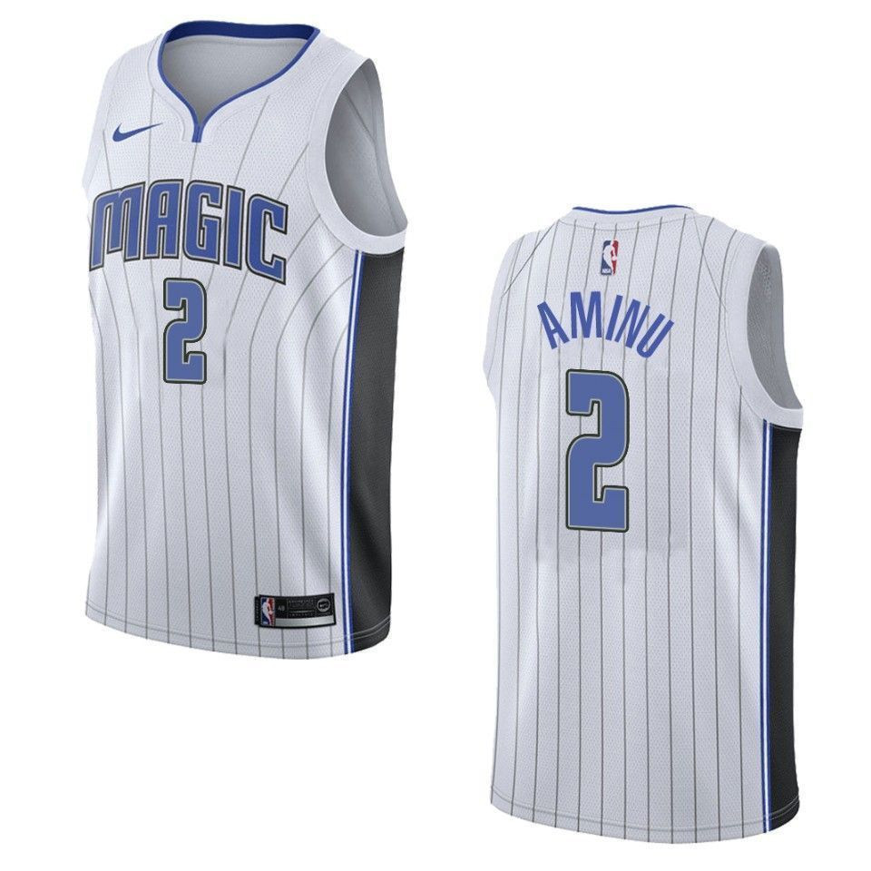 Men's Orlando Magic 2 Al-farouq Aminu Association Swingman Jersey - White