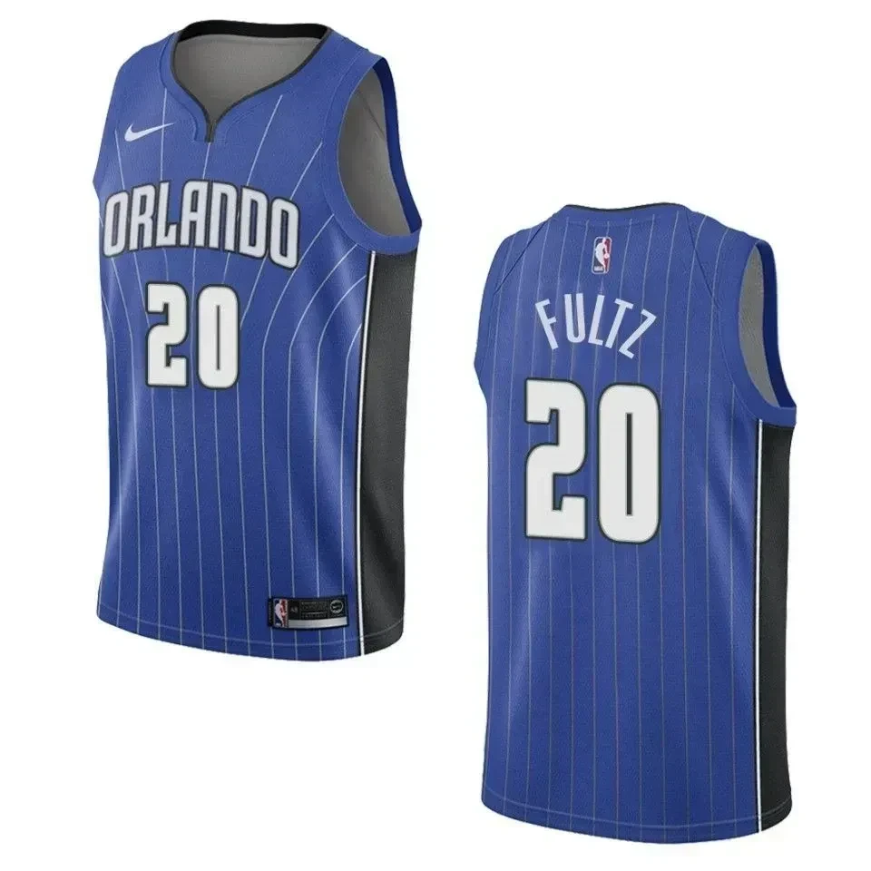 Men's Orlando Magic 20 Markelle Fultz Icon Swingman Jersey - Blue