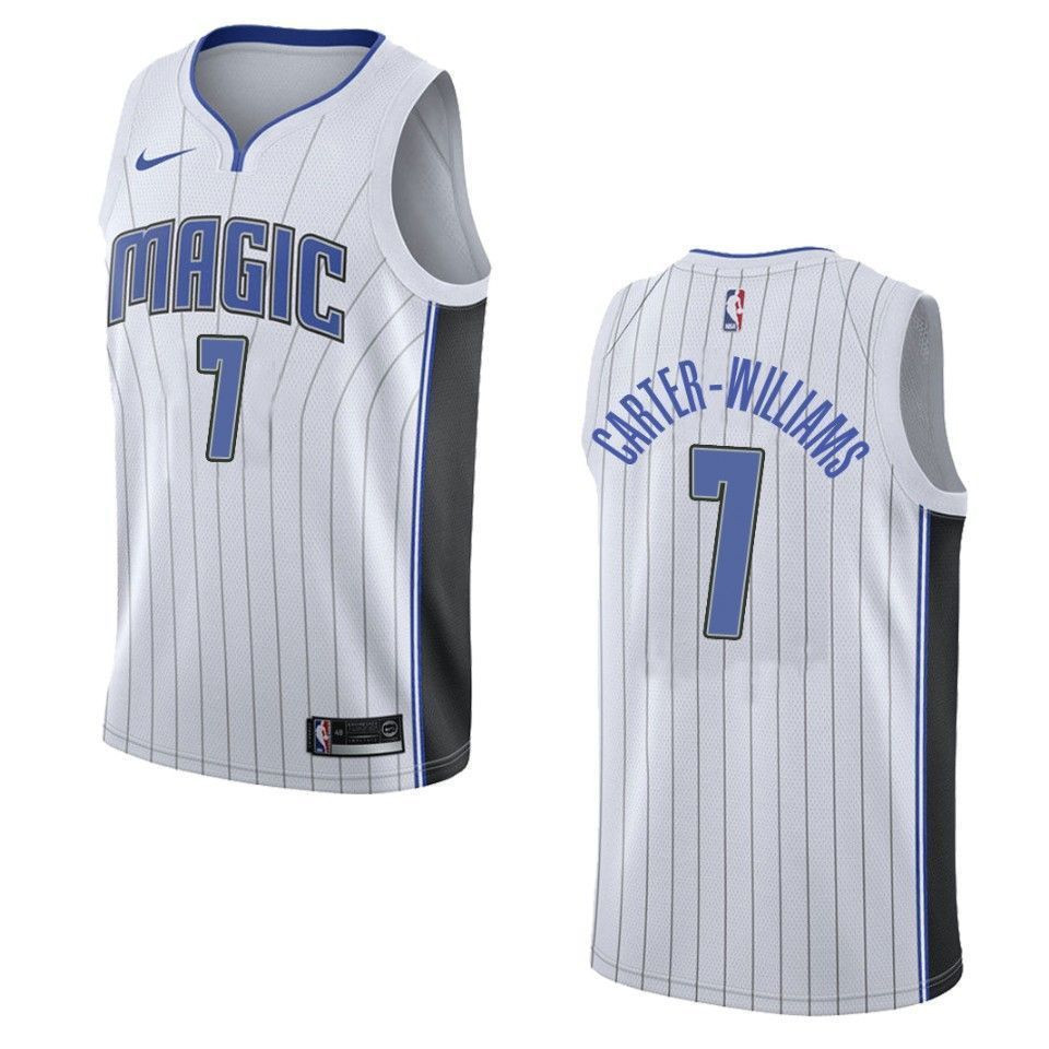 Men's Orlando Magic 7 Michael Carter-williams Association Swingman Jersey - White