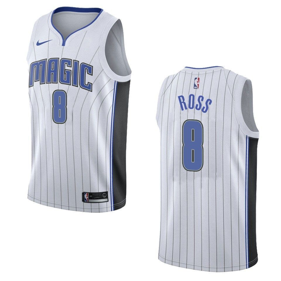 Men's Orlando Magic 8 Terrence Ross Association Swingman Jersey - White