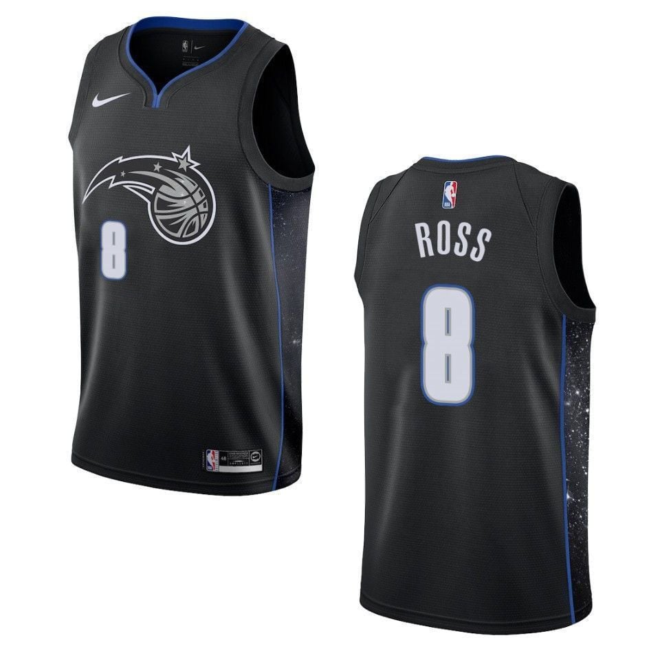 Men's Orlando Magic 8 Terrence Ross City Swingman Jersey - Black