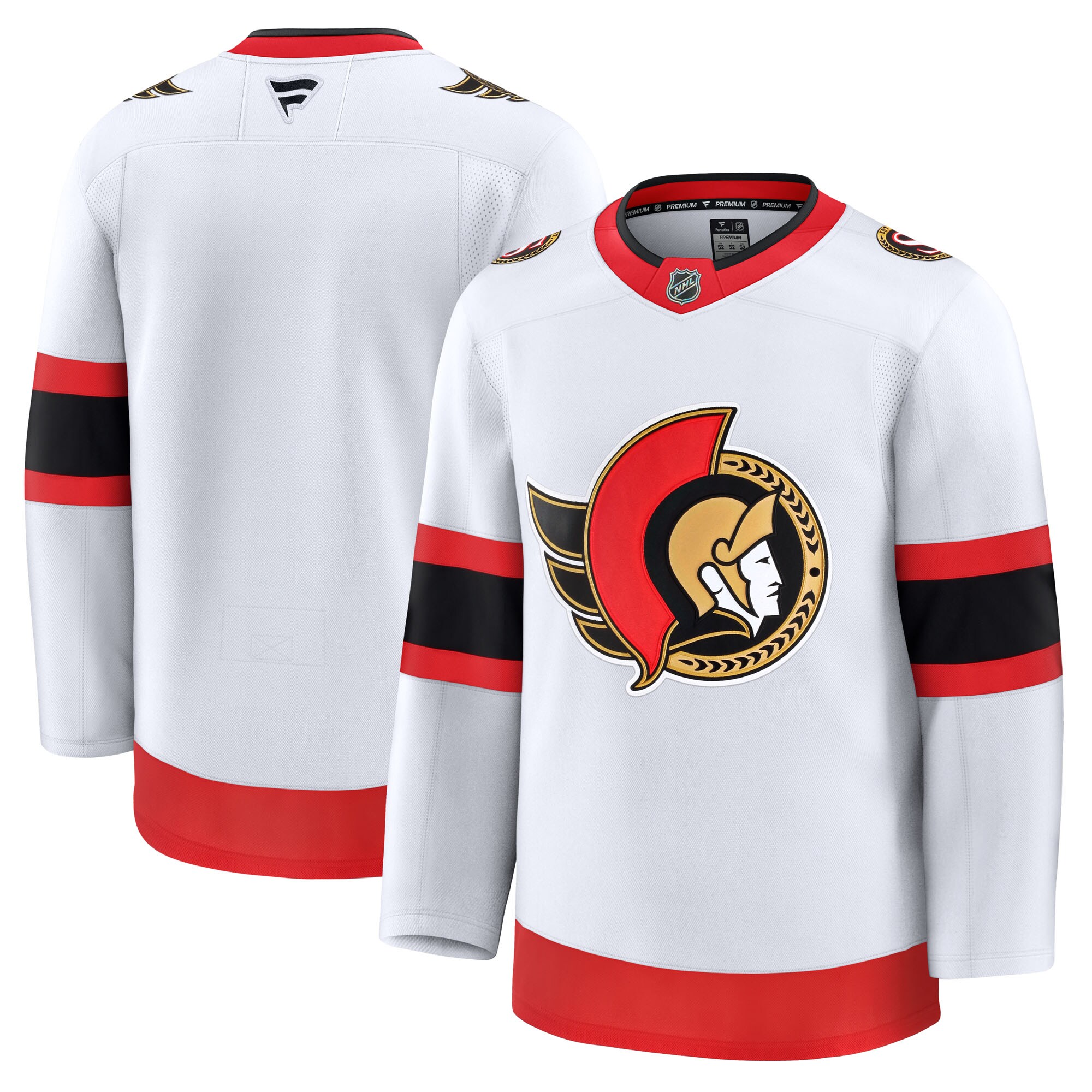 Men's Ottawa Senators White Away Premium Jersey