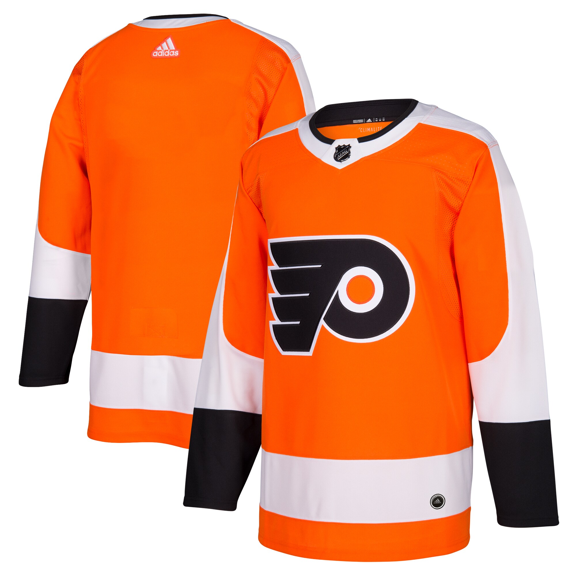 Men's Philadelphia Flyers Orange Home Blank Jersey