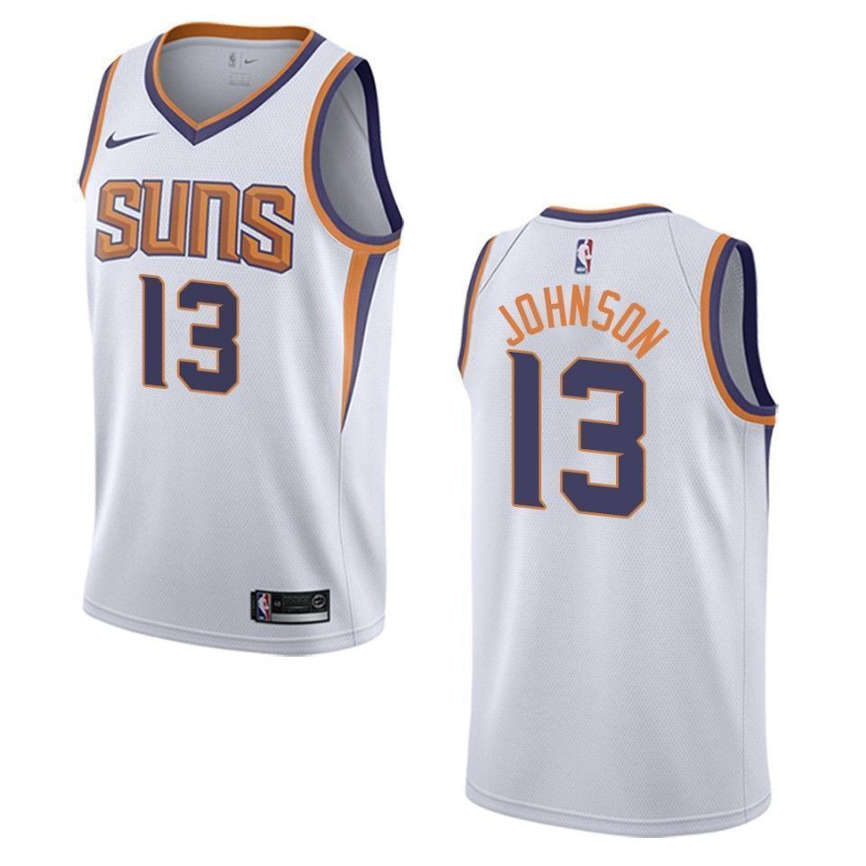 Men's Phoenix Suns 13 Cameron Johnson Association Swingman Jersey - White