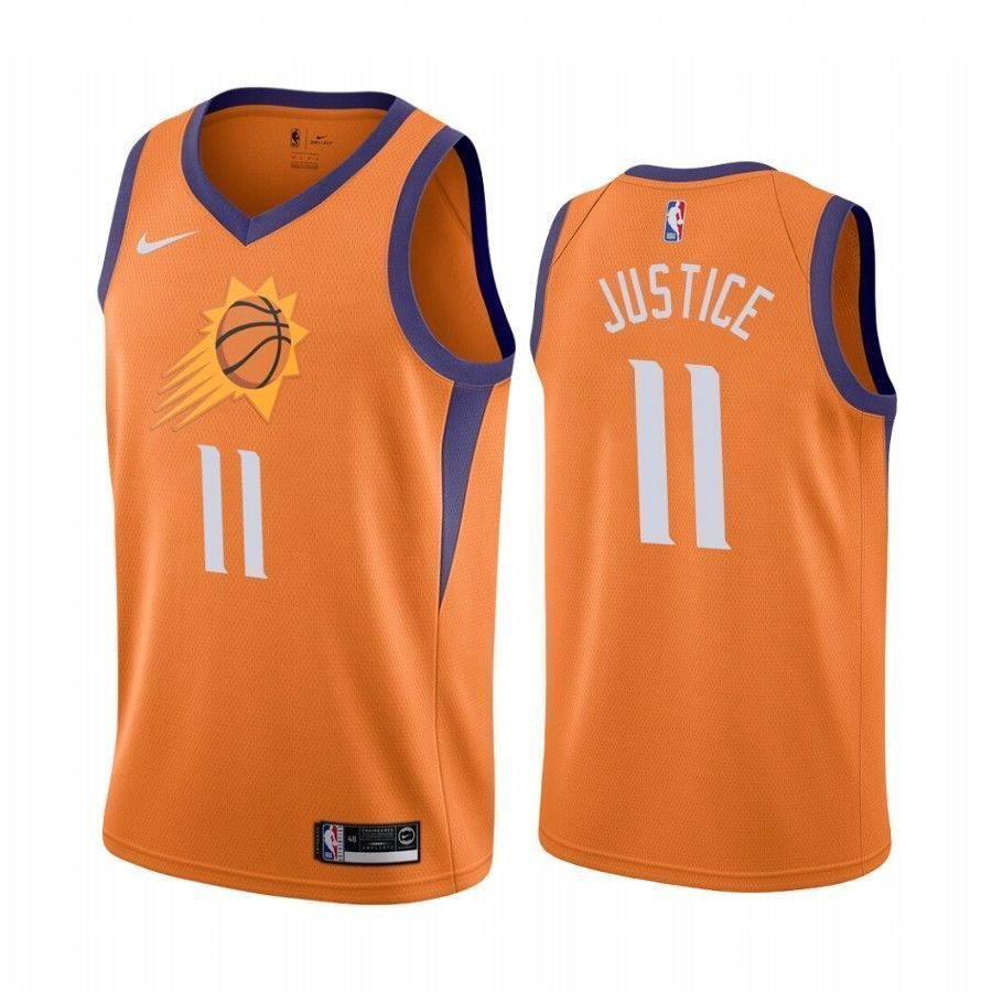 Men's Ricky Rubio Justice Suns Statet Jersey