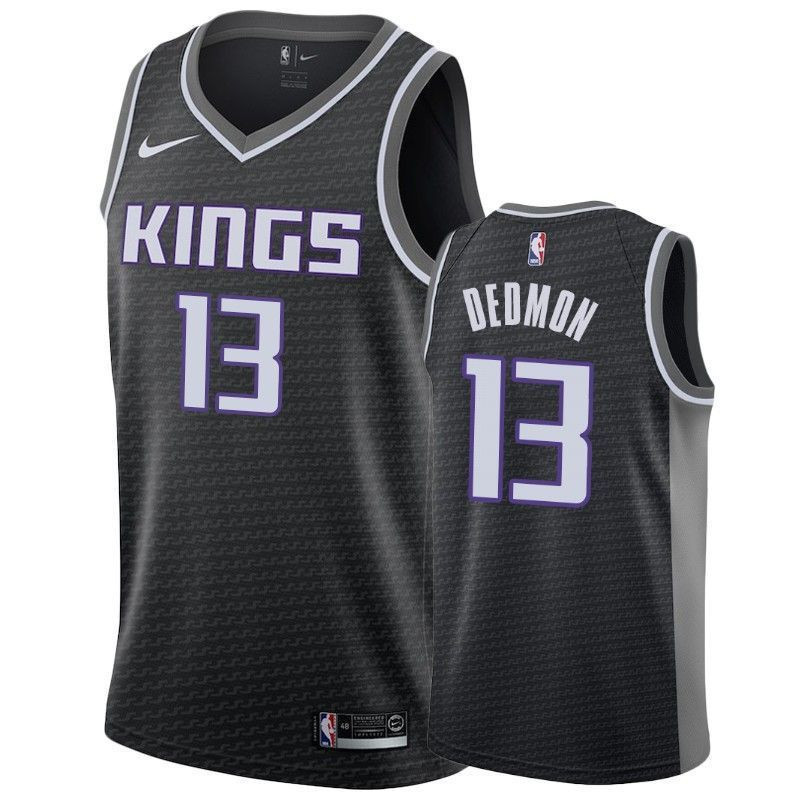 Men's Sacrato Kings Dewayne Dedmon 13 Statet Jersey