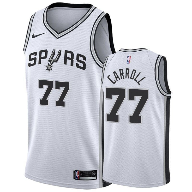 Men's San Antonio Spurs Demarre Carroll 77 Association Jersey