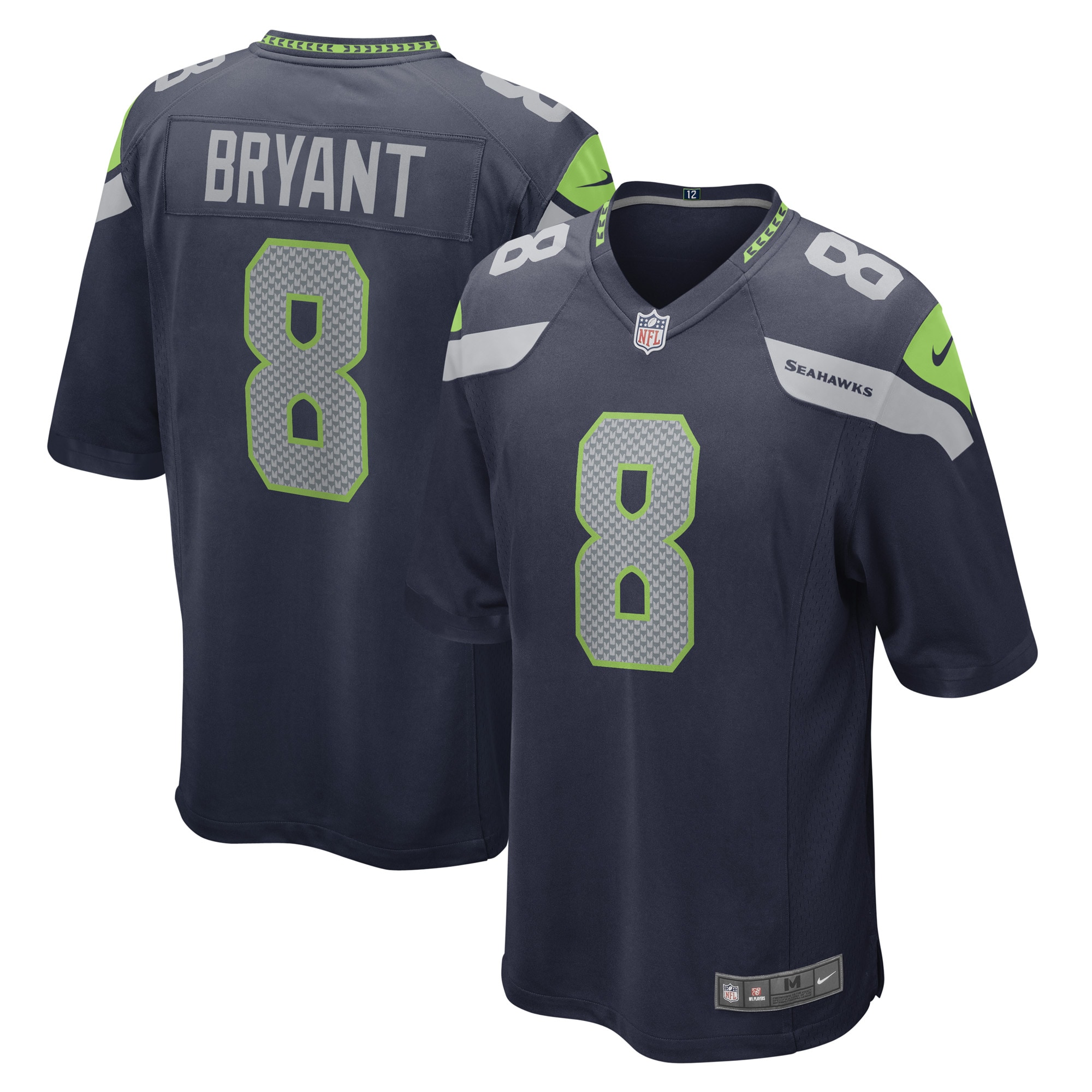 Men's Seattle Seahawks Coby Bryant College Navy Game Player Jersey Js8631
