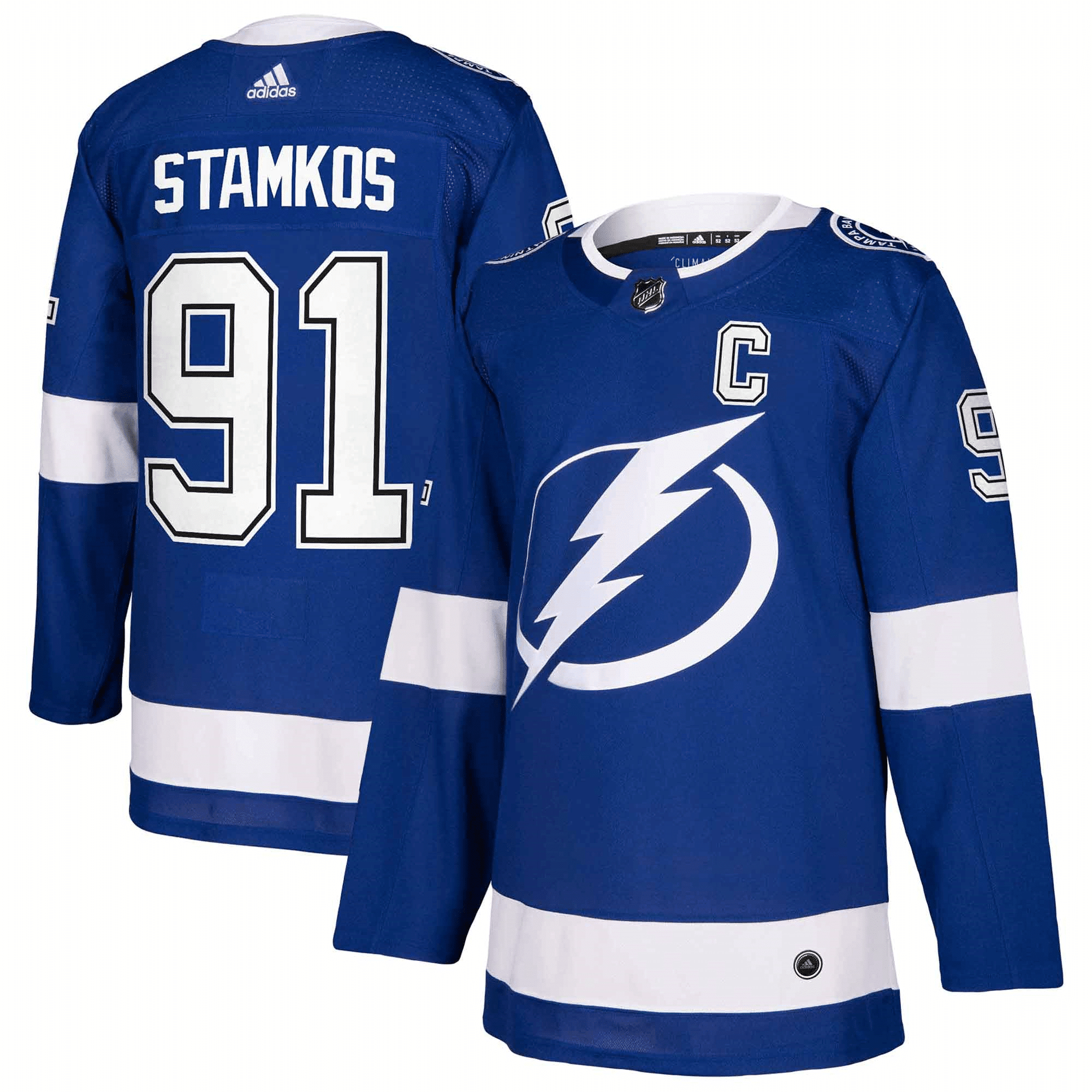 Men's Steven Stamkos Blue Tampa Bay Lightning Player Jersey