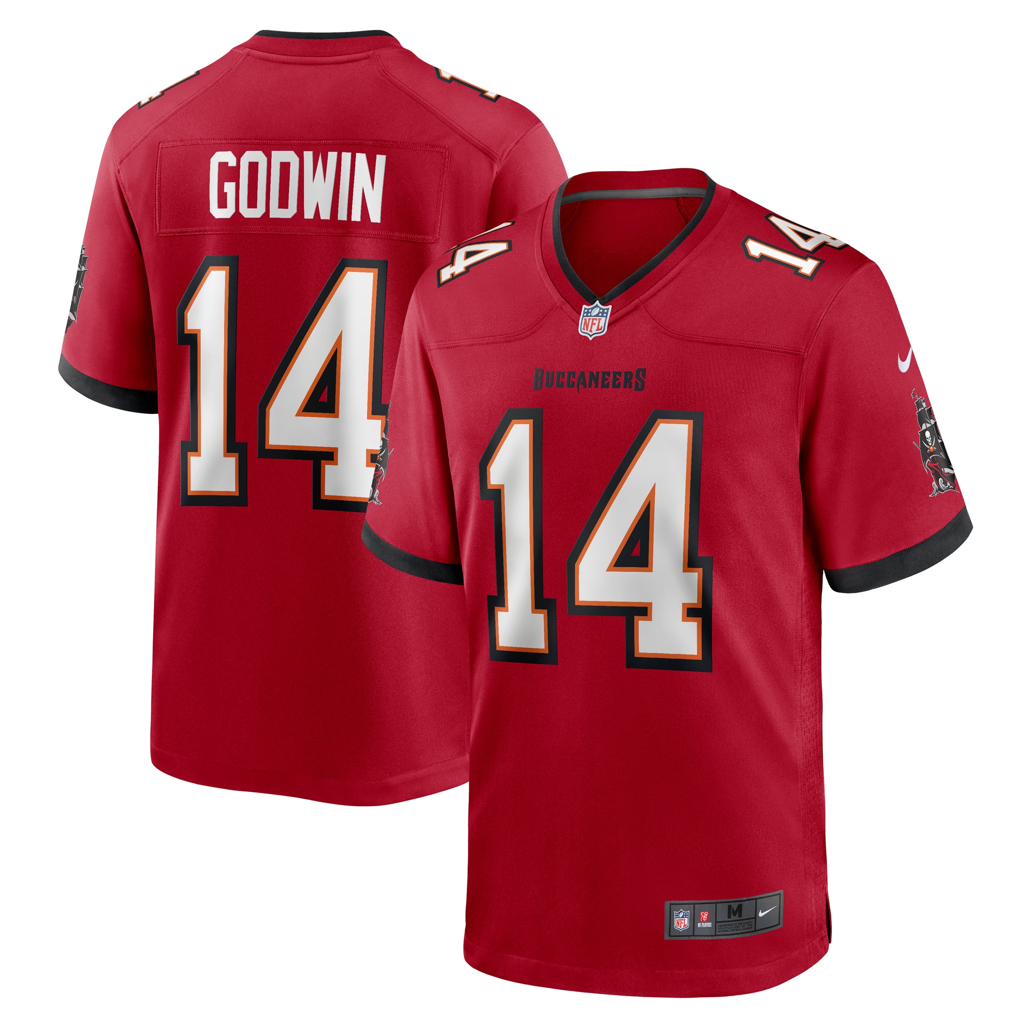 Men's Tampa Bay Buccaneers Chris Godwin Red Game Jersey Js1961