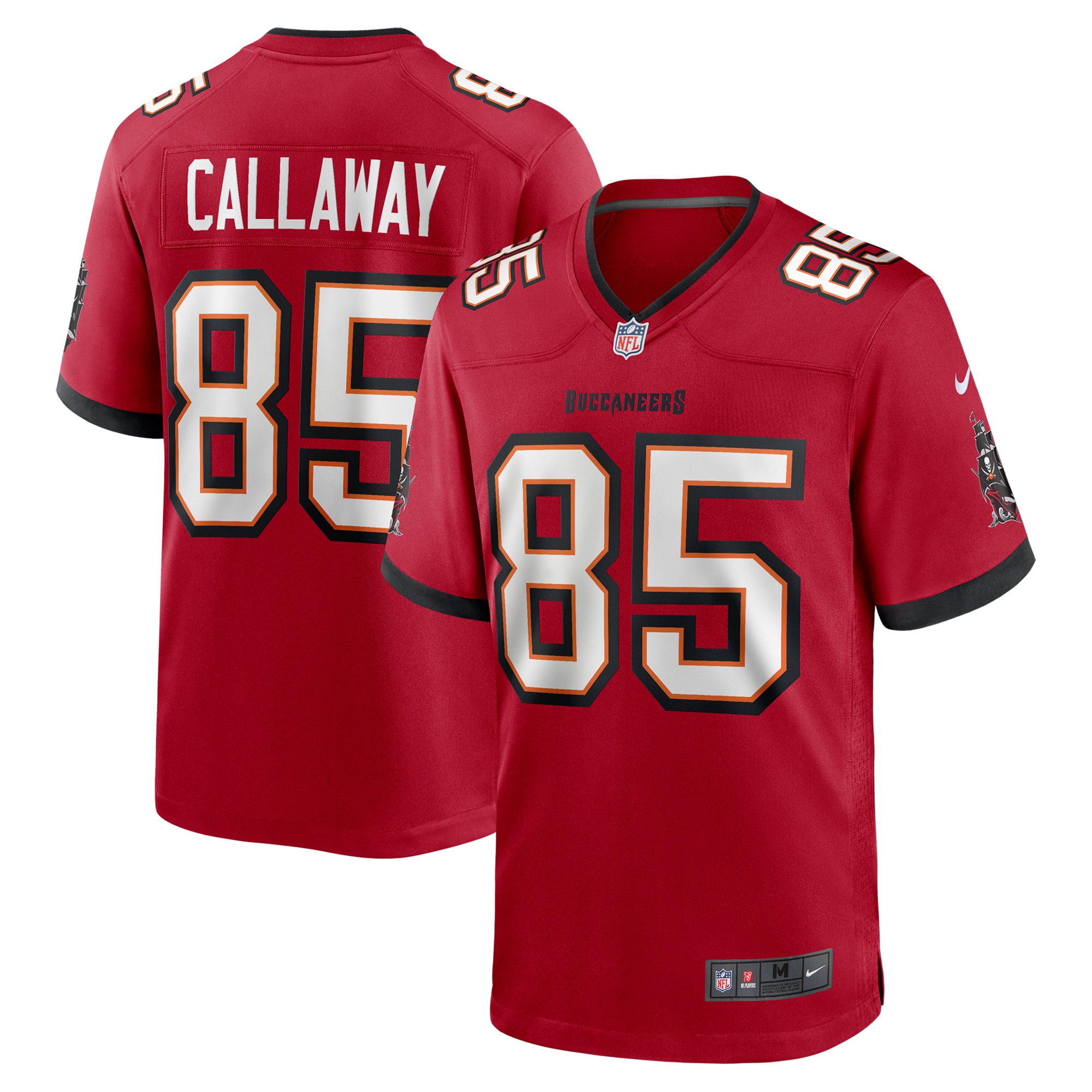 Men's Tampa Bay Buccaneers Marquez Callaway Red Game Jersey Js5831