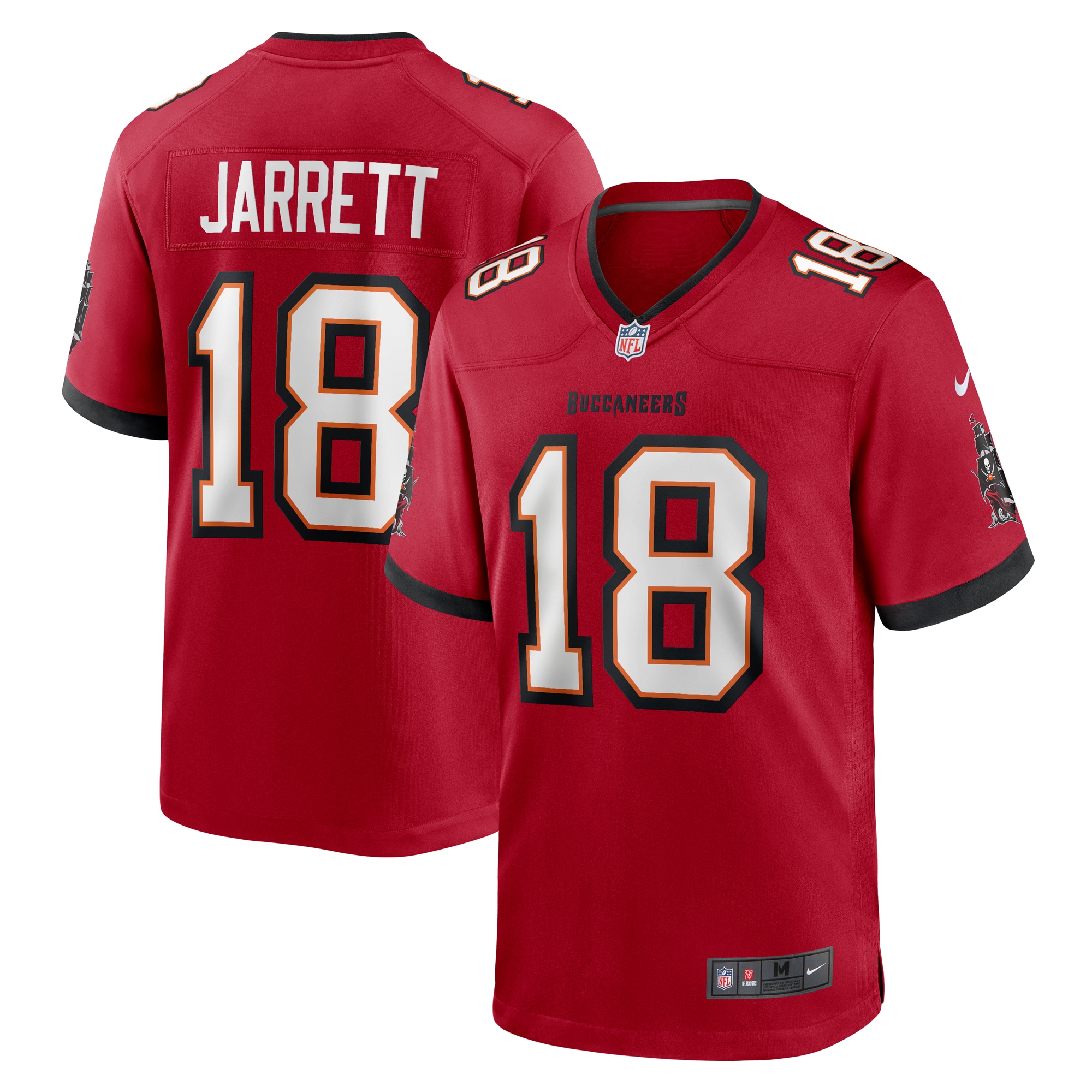 Men's Tampa Bay Buccaneers Rakim Jarrett Red Game Jersey Js1660