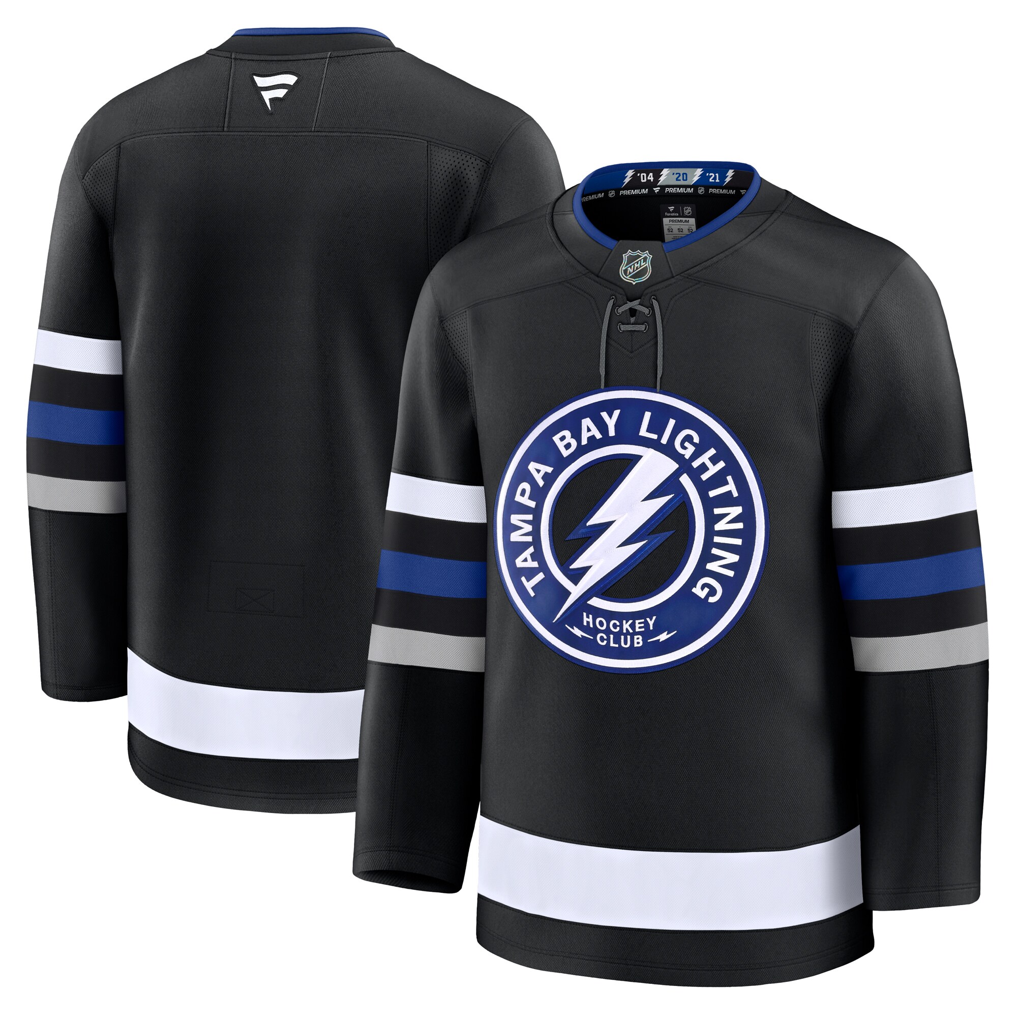 Men's Tampa Bay Lightning Black Alternate Premium Jersey