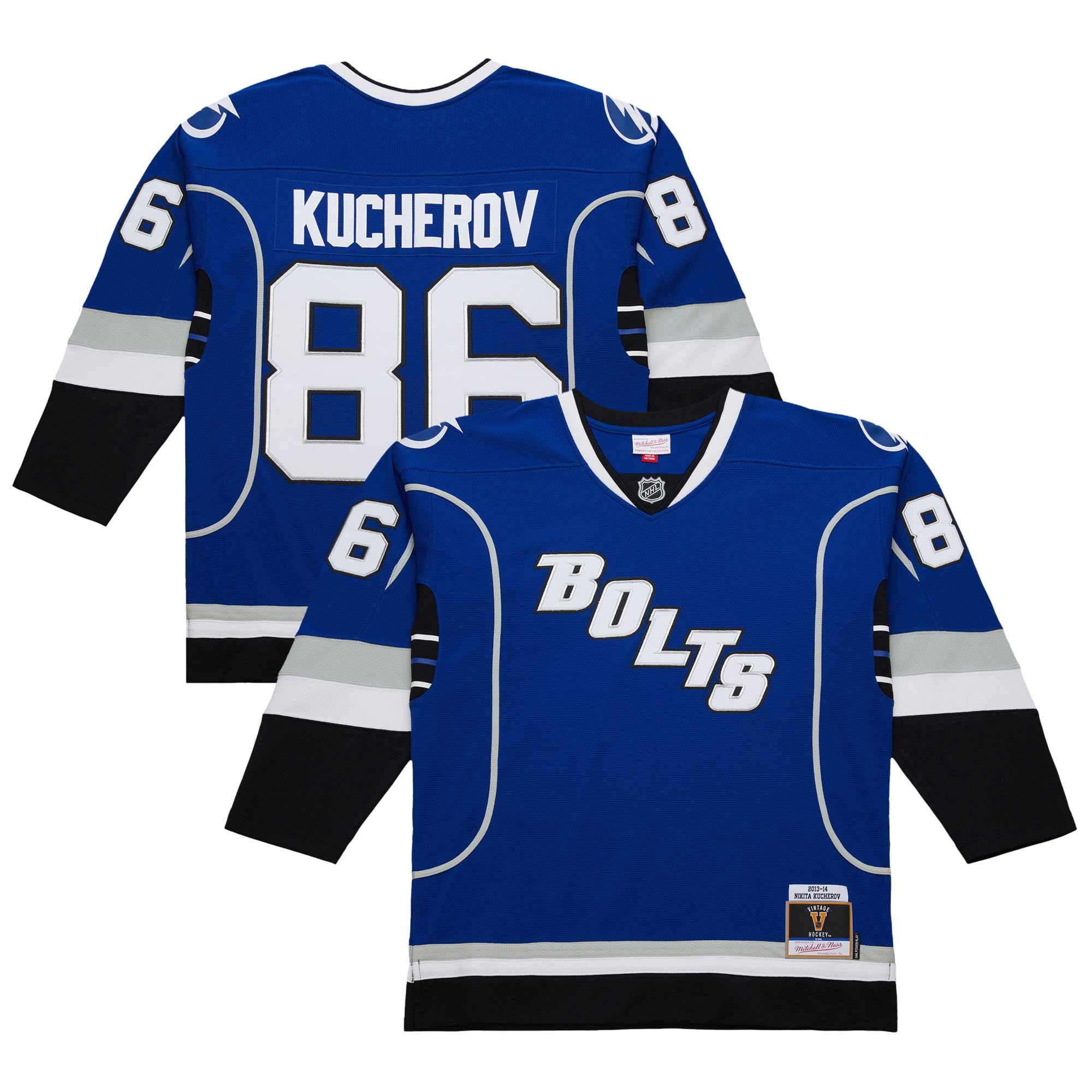 Men's Tampa Bay Lightning Nikita Kucherov Blue 2013-14 Power Play Jersey