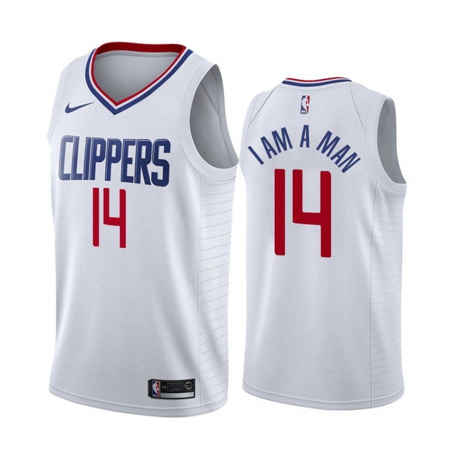 Men's Terance Mann I Am A Man Clippers Association Jersey