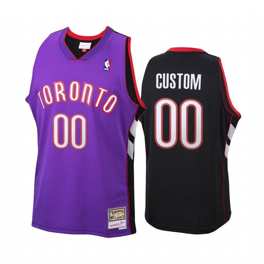 Men's Toronto Raptors Custom 00 1999-2000 Road Throwback Jersey