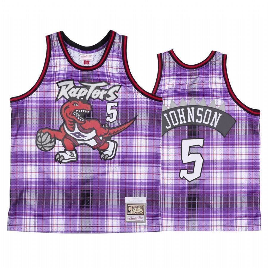 Men's Toronto Raptors Stanley Johnson 5 Private School Jersey