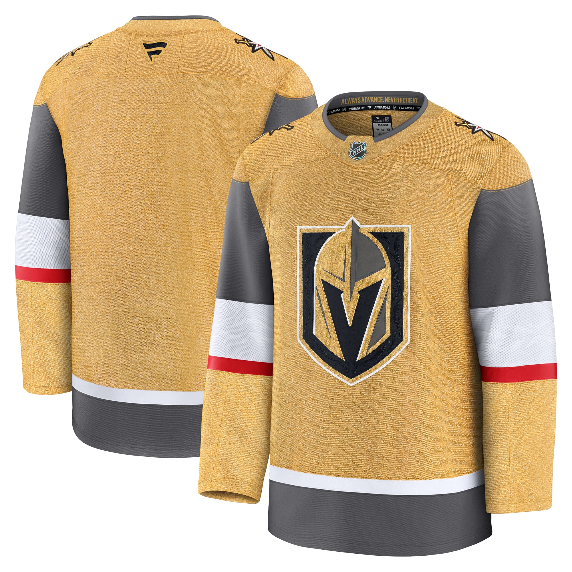 Men's Vegas Golden Knights Gold Home Premium Jersey
