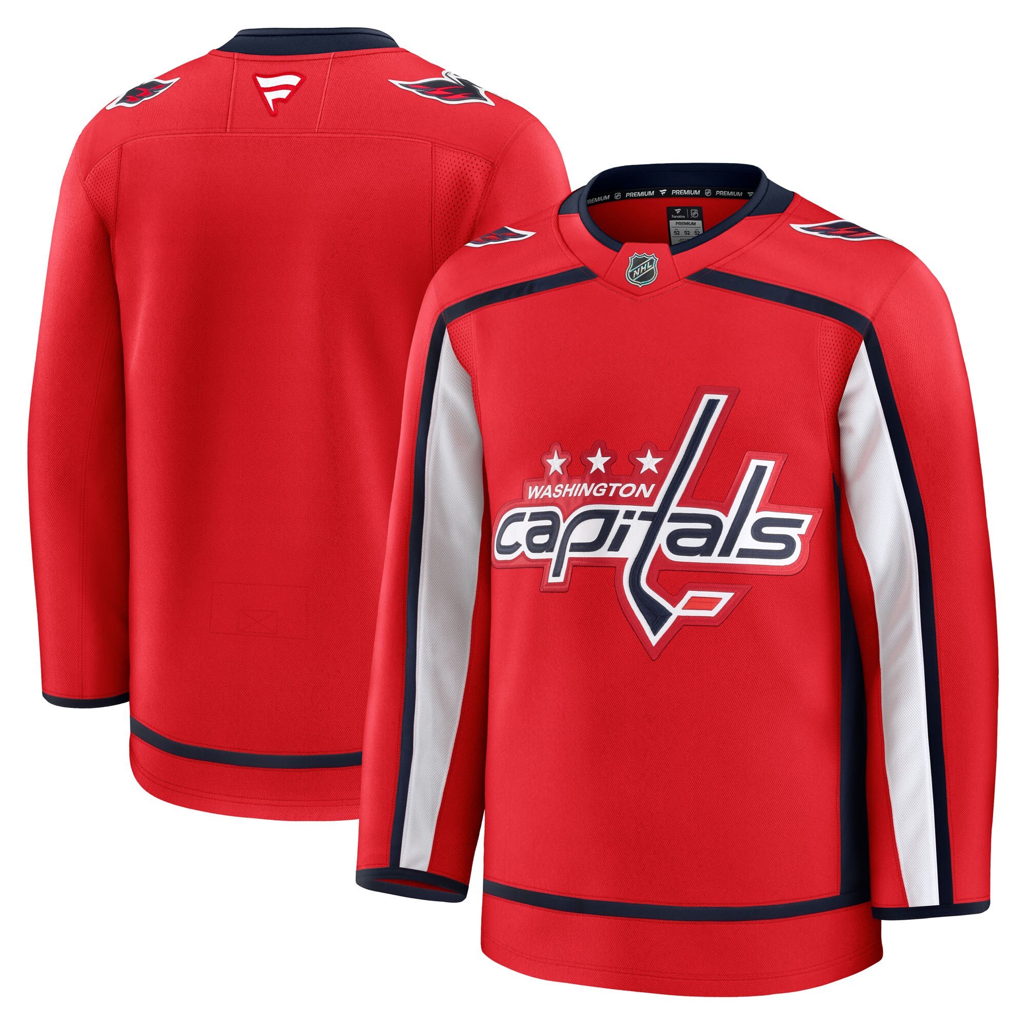 Men's Washington Capitals Red Home Premium Jersey