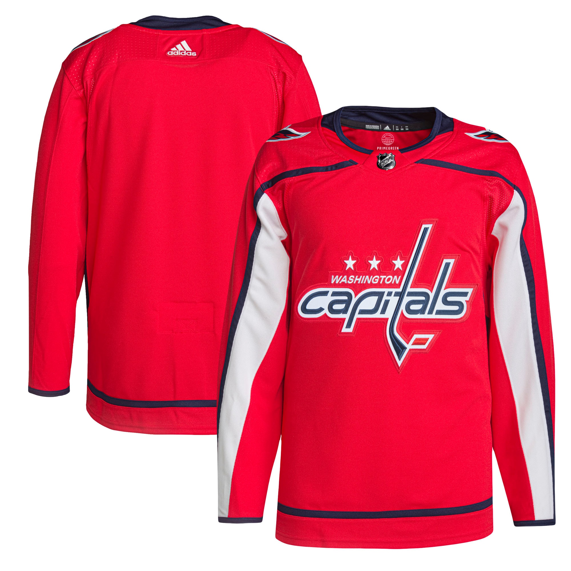 Men's Washington Capitals Red Home Primegreen Jersey