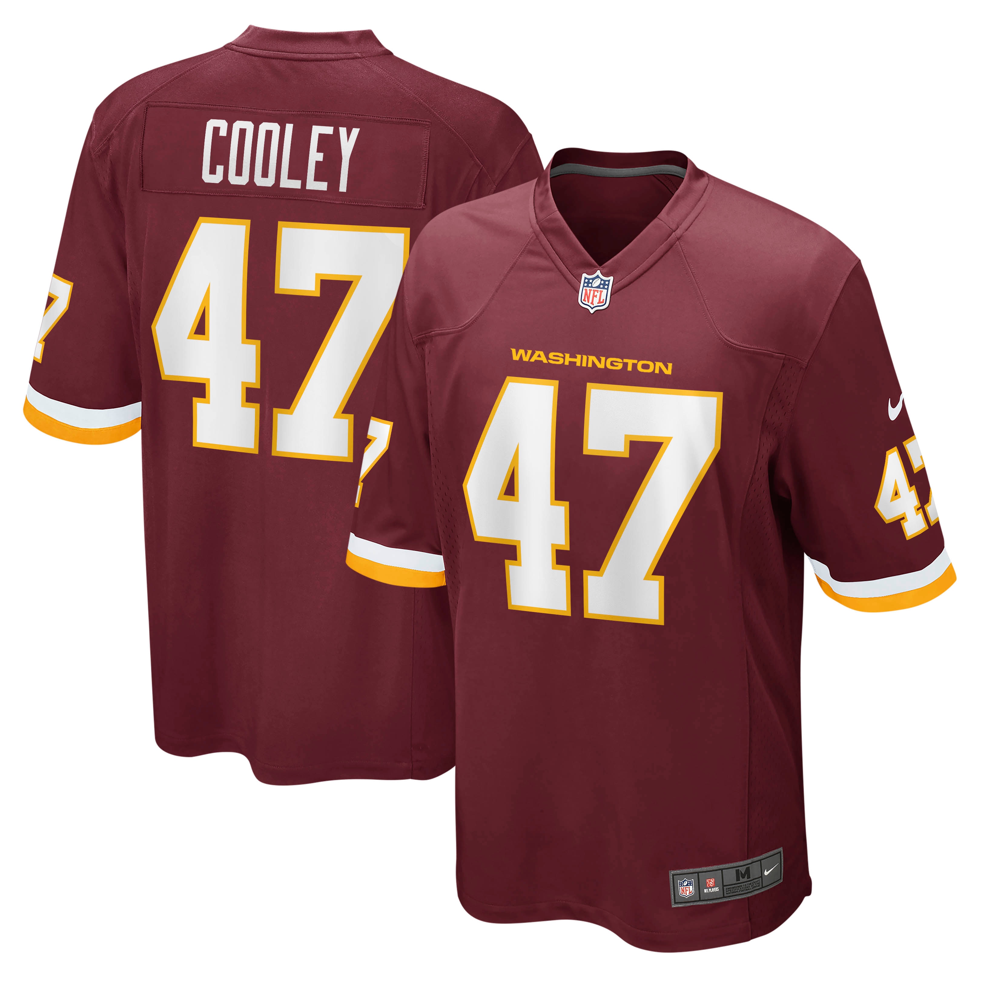 Men's Washington Football Team Chris Cooley Burgundy Retired Player Jersey Js1908