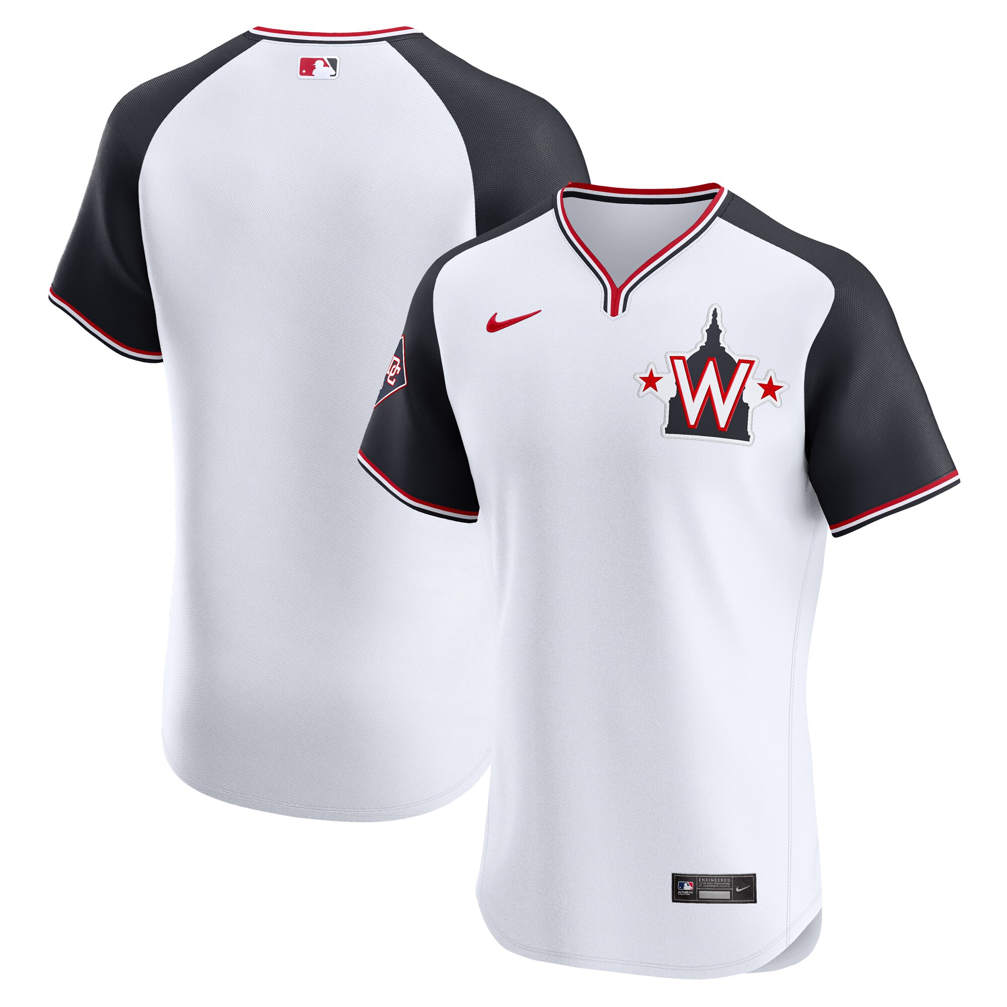 Men's Washington Nationals Navy Alternate Elite Jersey