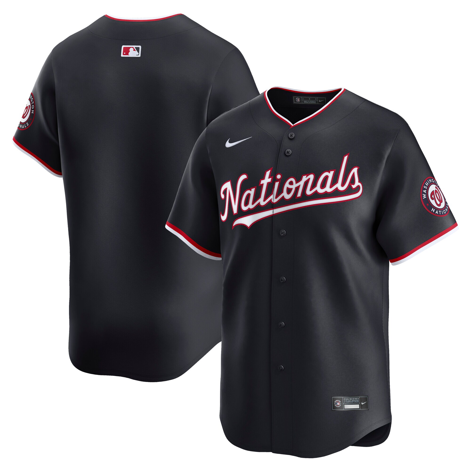 Men's Washington Nationals Navy Alternate Limited Jersey