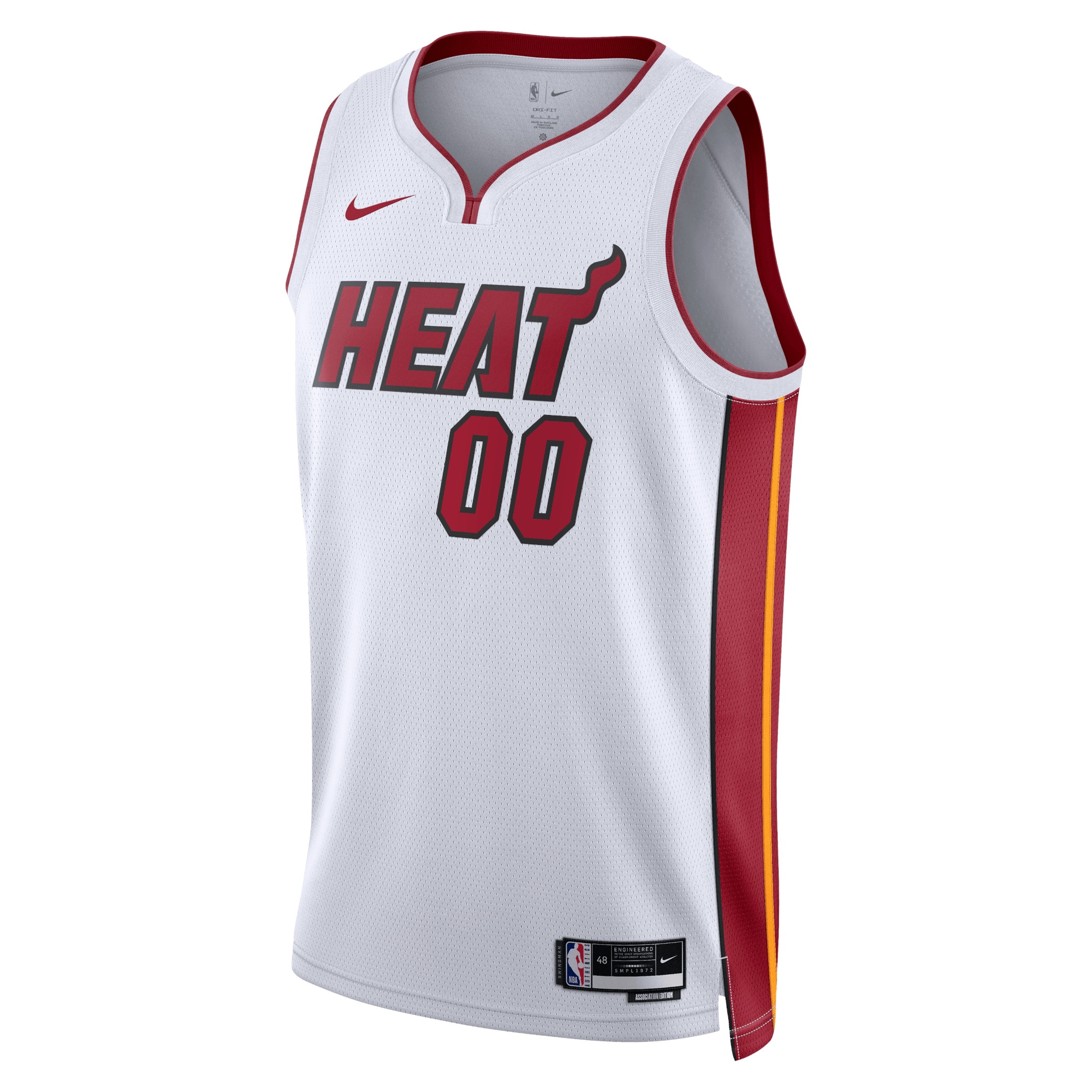 Miami Heat Association Swingman Jersey - Custom - Unisex